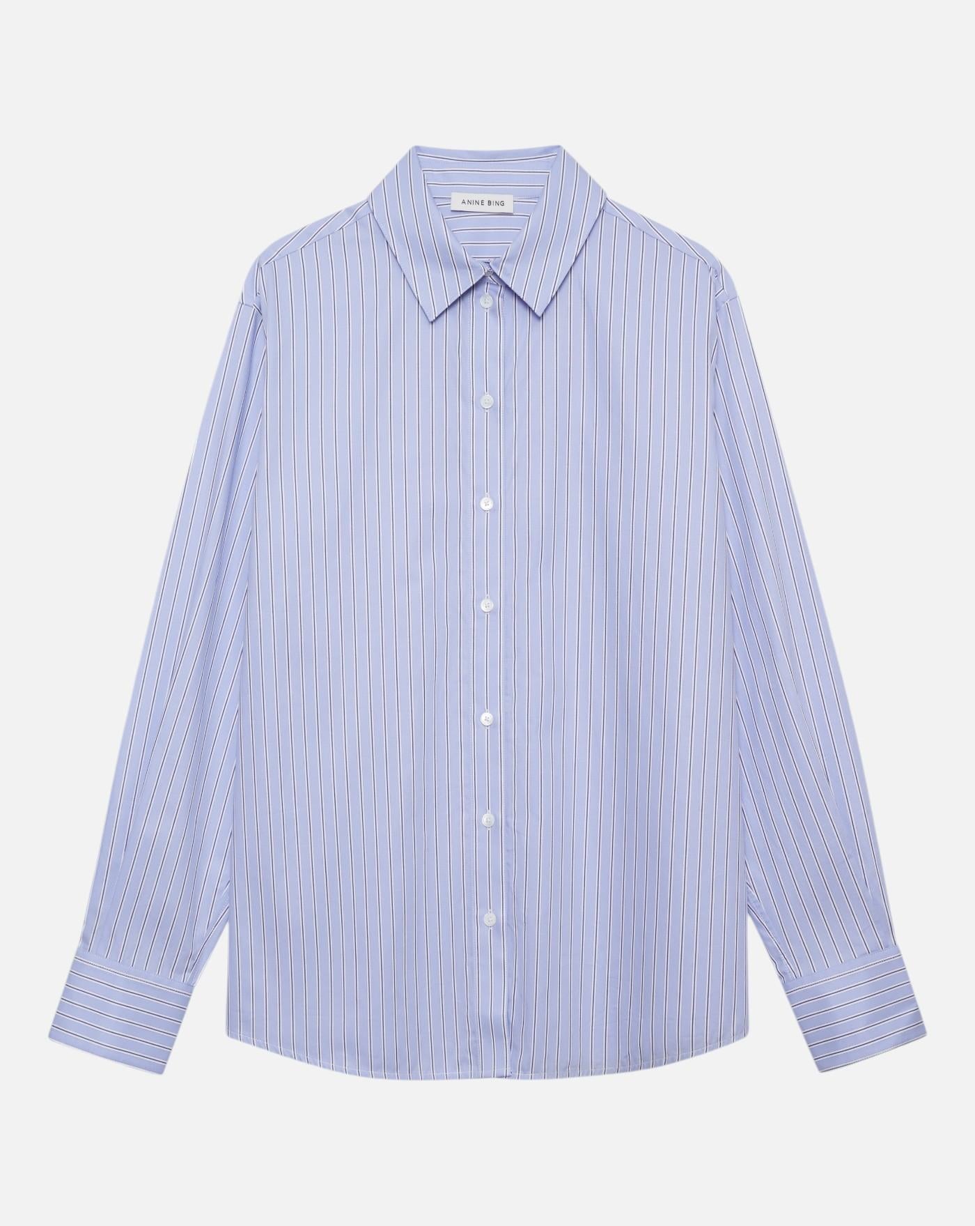 Camisa Anine Bing ESSIE SHIRT - BLUE STRIPE A0712484STR19 BLUE STRIPE ANINE BING