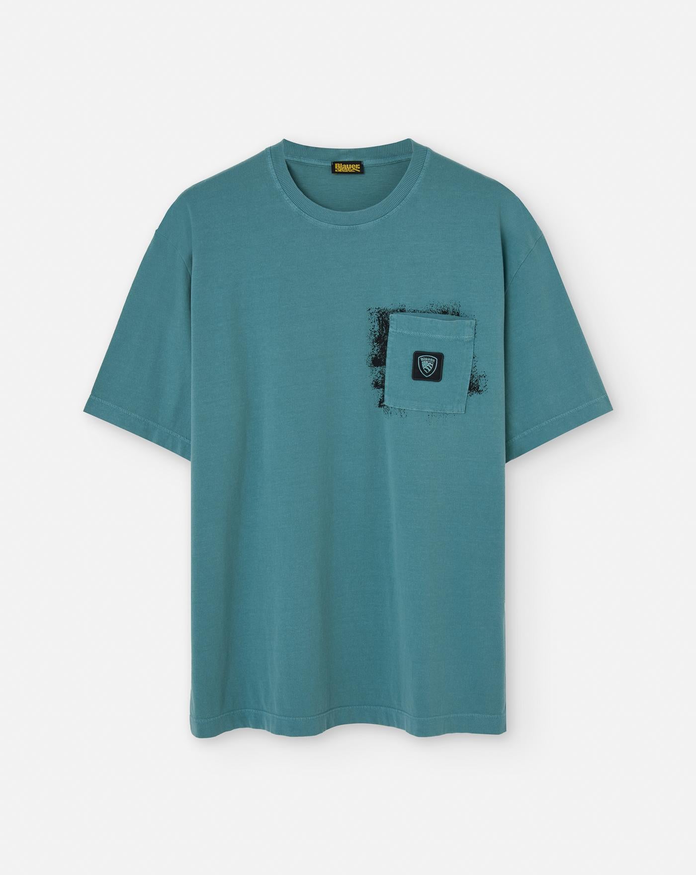 Camiseta Blauer Pocket 25SBLUH02349 007132861 BLAUER