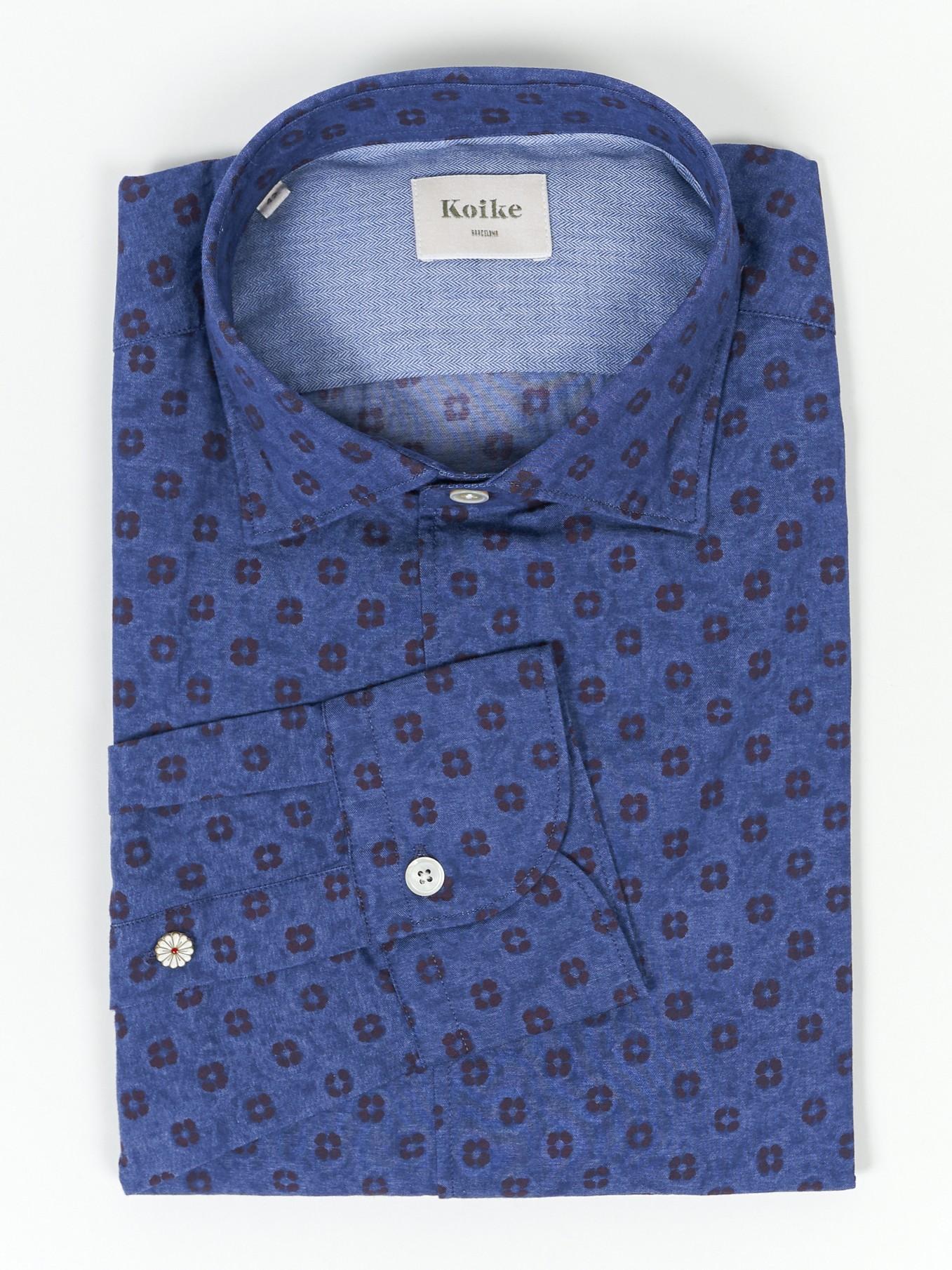Camisa Koike Indigo 3221.I028 88 KOIKE