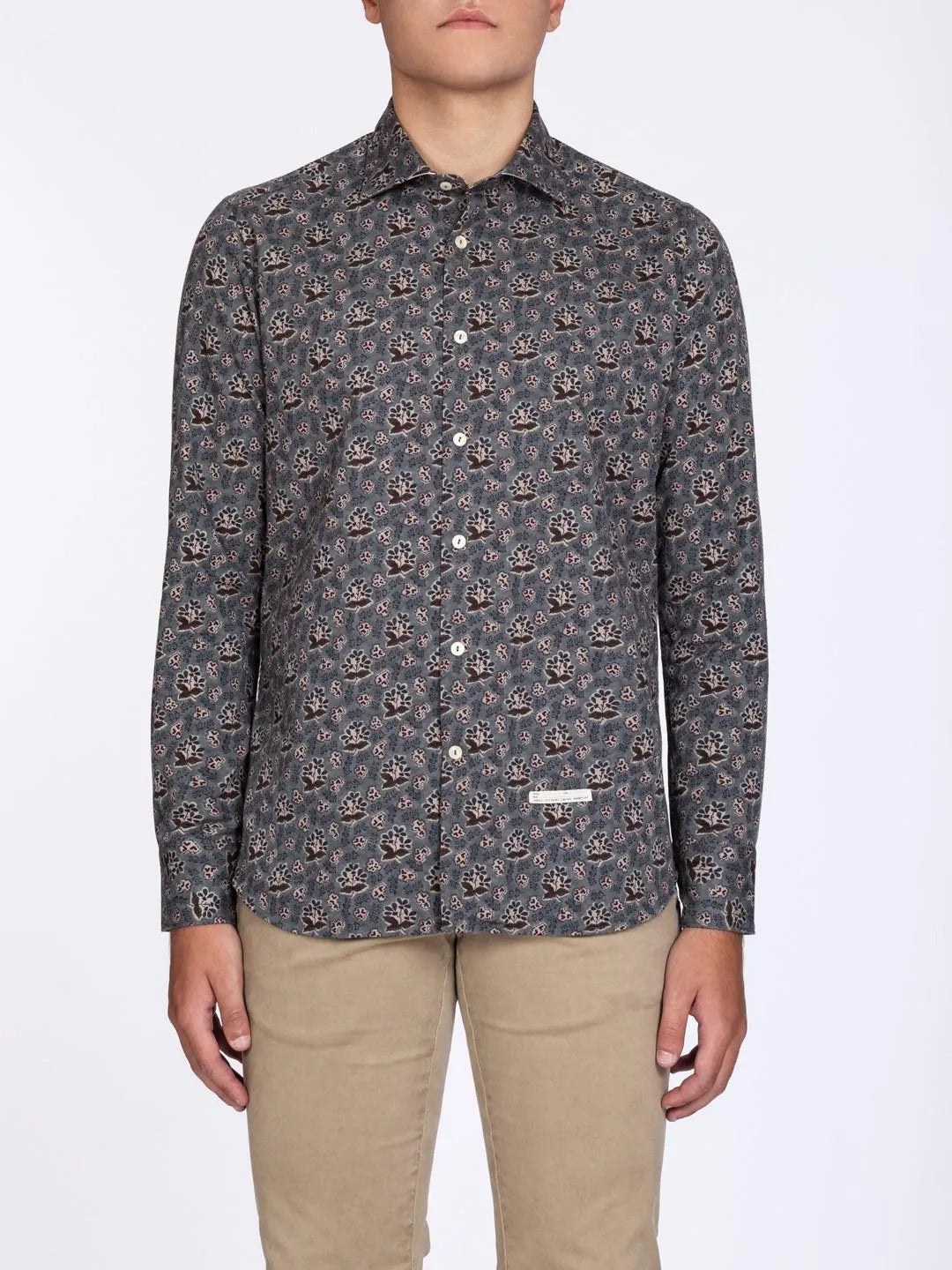 Camisa Tintoria Mattei Estampado 1RC1NJWFD1 97 TINTORIA MATTEI