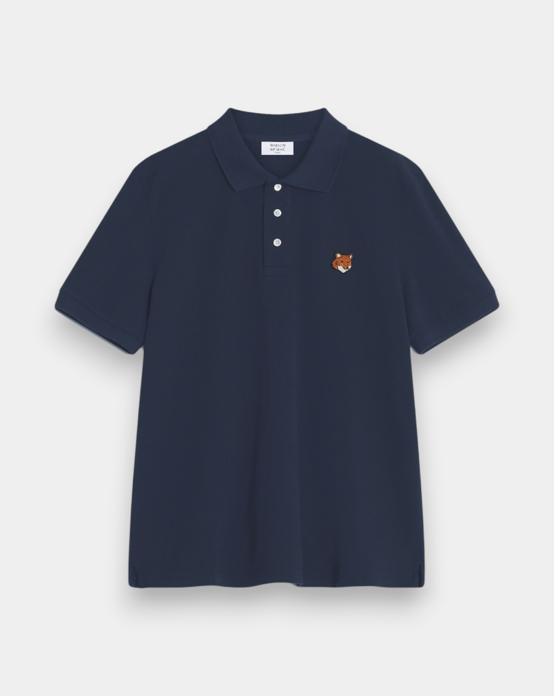 Polo Maison Kitsune Fox Head PM00209KP0002 0413 MAISON KITSUNE