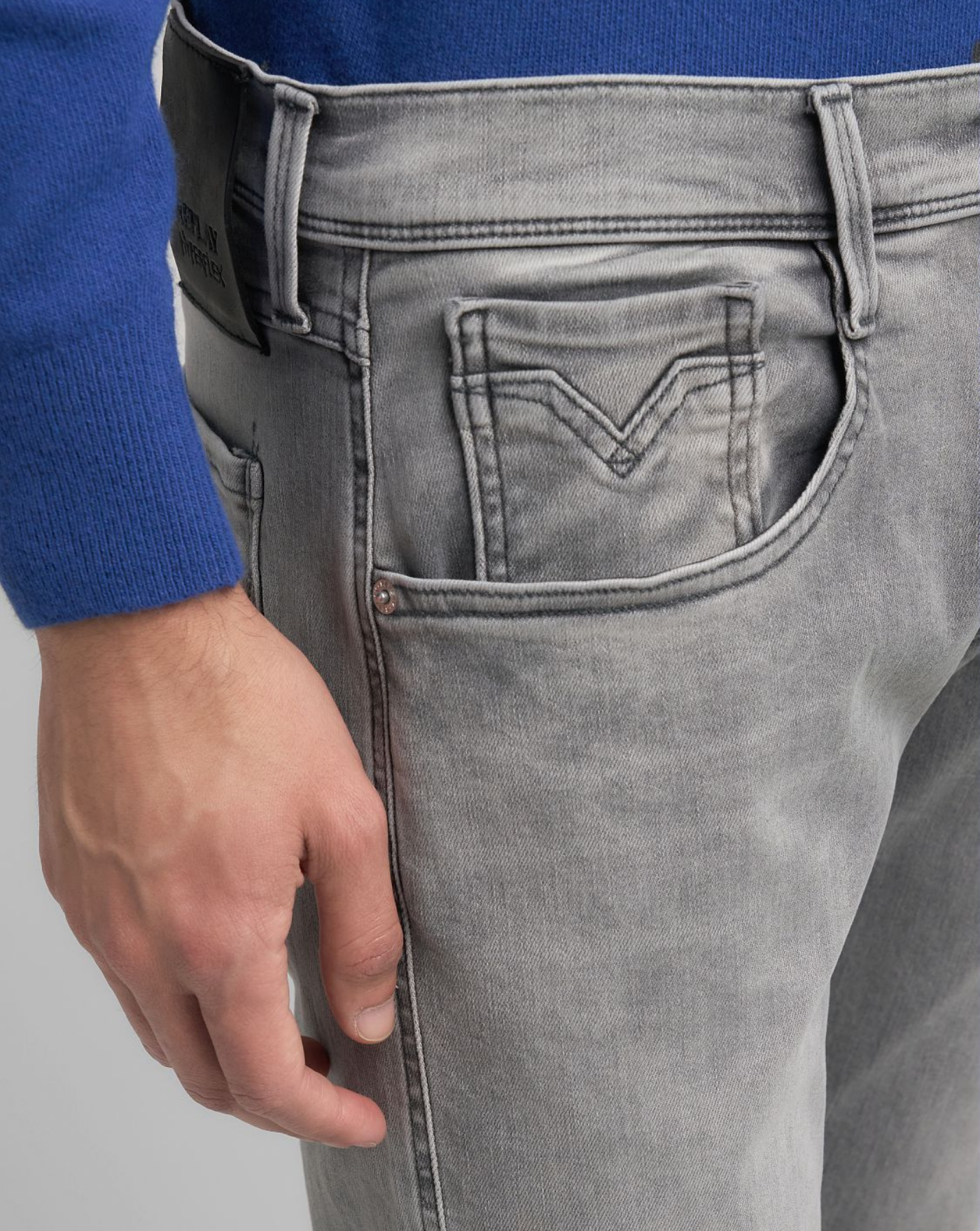 Denim Replay Hyperflex Anbass M914E03266107B 096 REPLAY