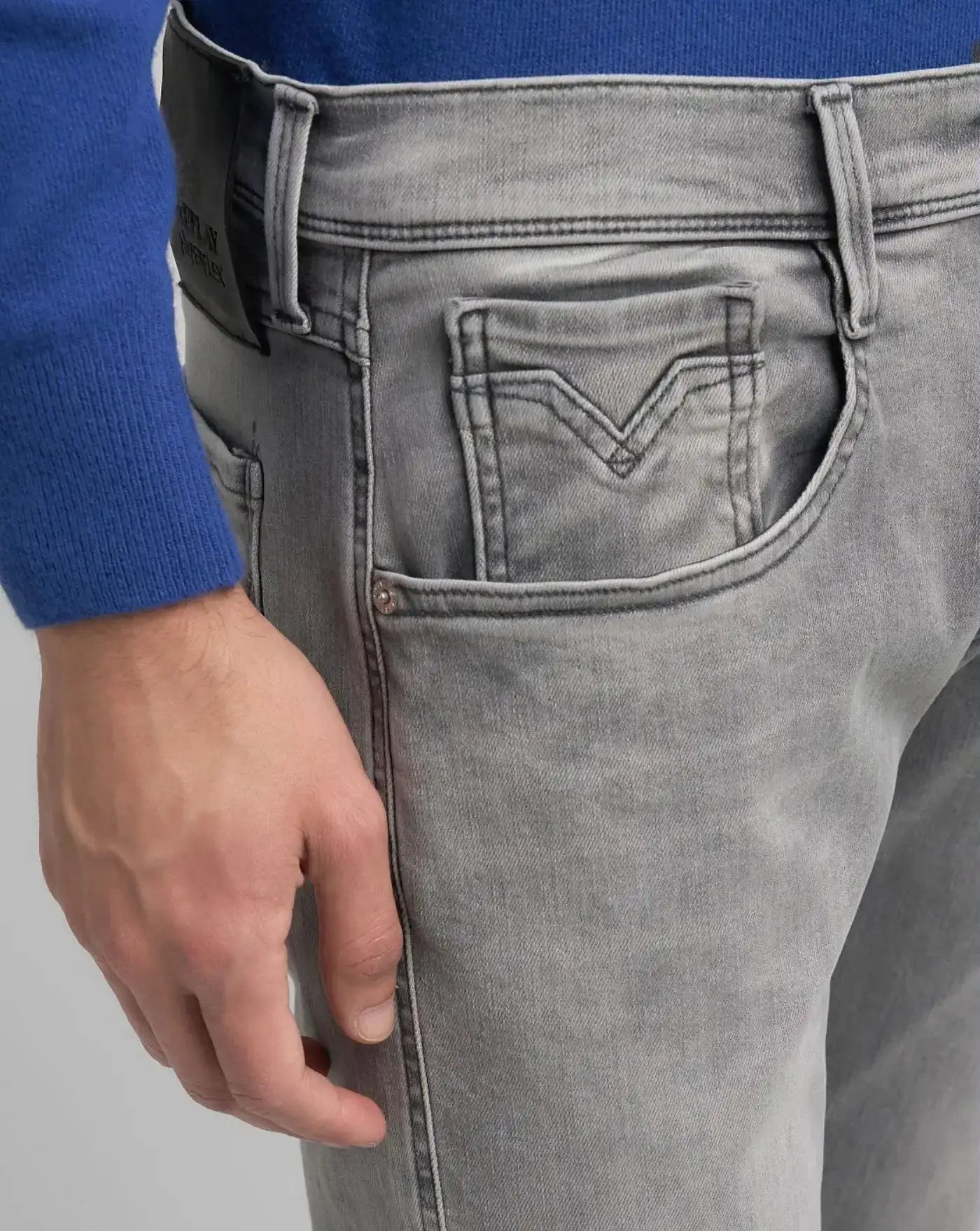 Denim Replay Hyperflex Anbass M914E03266107B 096 REPLAY
