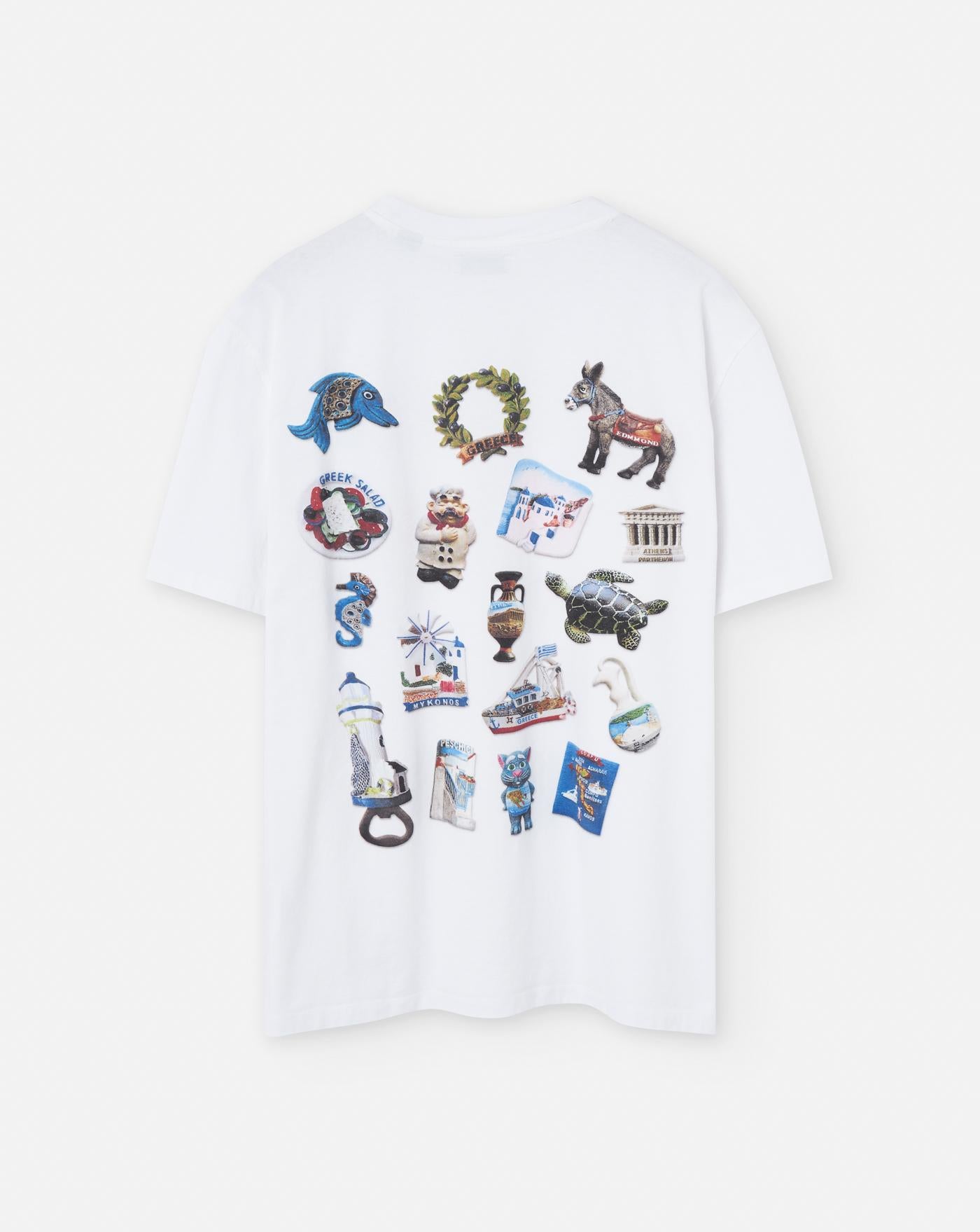 Camiseta Edmmond Fridge Magnets 1253020000 PLAIN WHITE EDMMOND