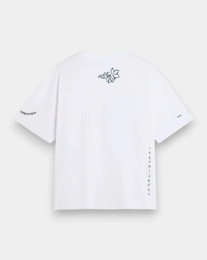 Camiseta Maison Kitsune Art Nouveau Stamps QM00107KJ0119 P100 MAISON KITSUNE