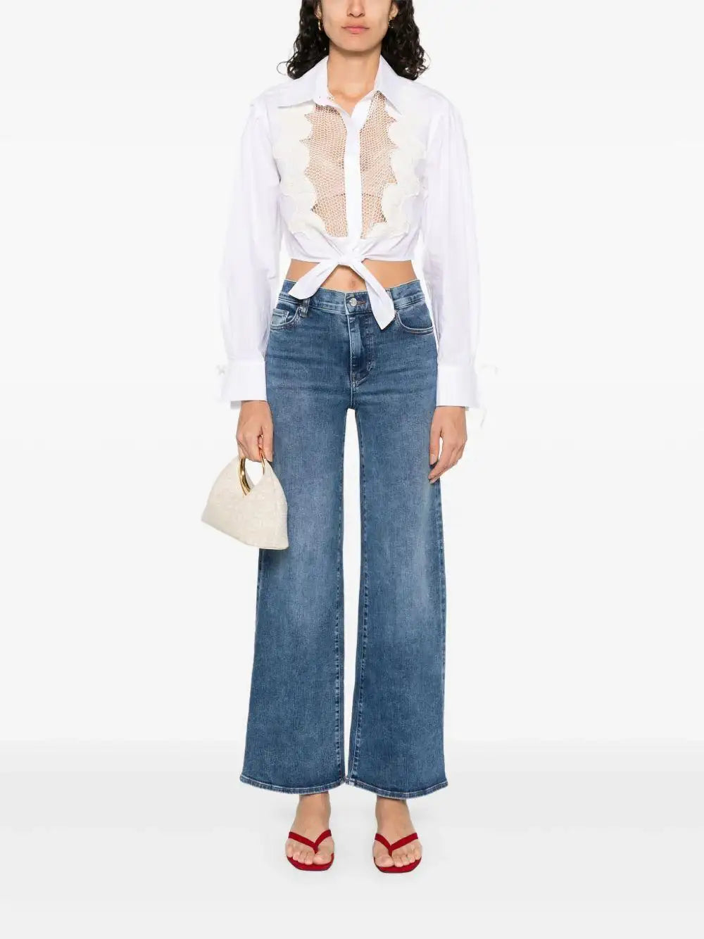 Denim Frame Le Slim Palazzo Keepsake LSP814 HNYM FRAME