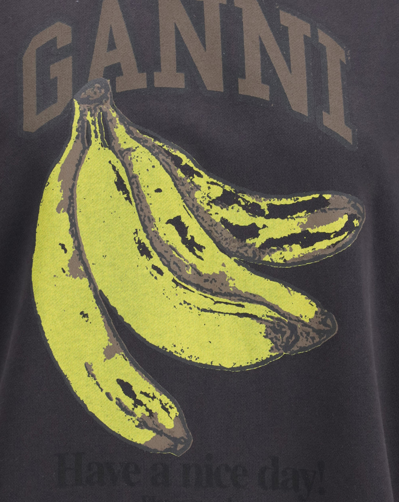 Sudadera Ganni Banana Print A1060025 252 GANNI