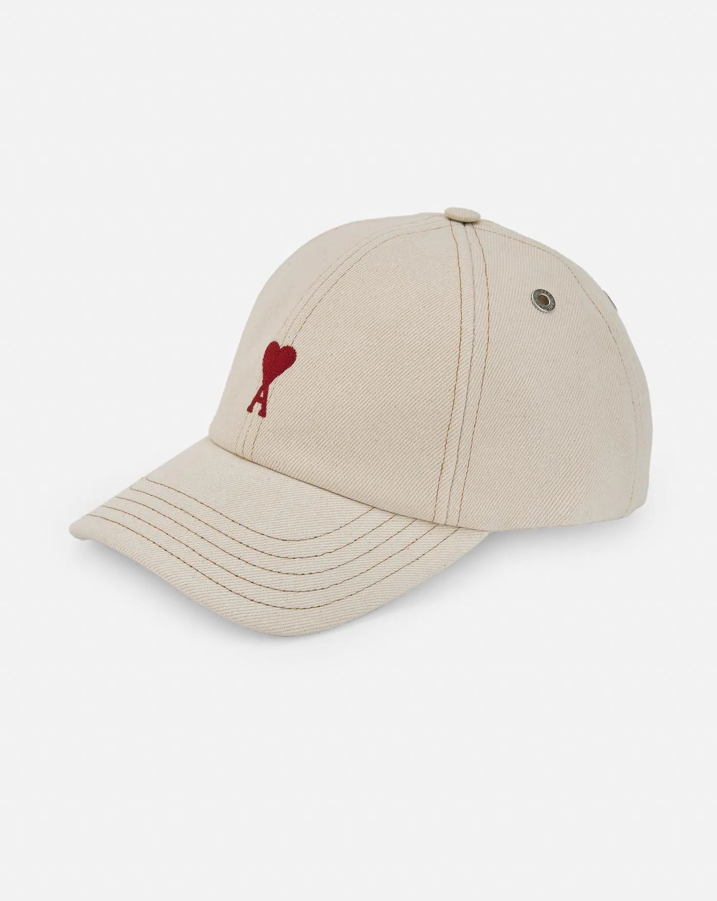 Gorra Ami Paris Red Adc UCP116 DE0039 WHITE CREAM AMI PARIS