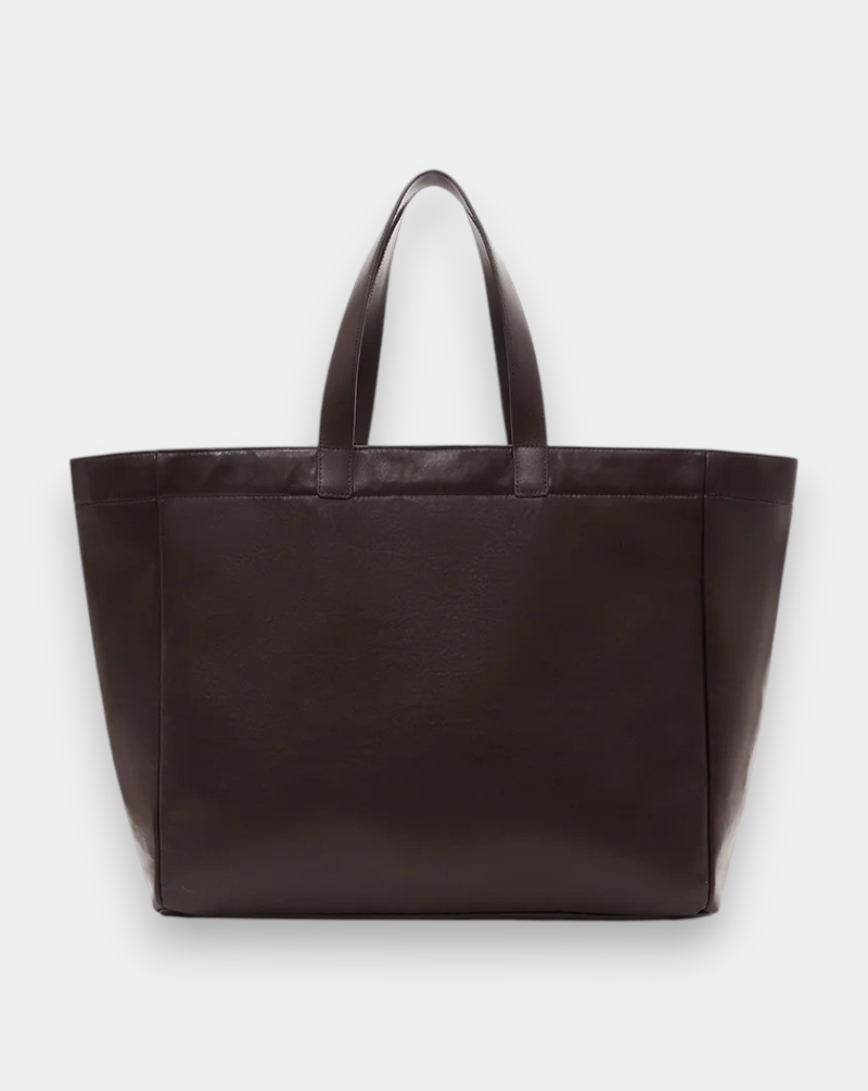 Bolso Anine Bing Large rio tote A132148005DBN1 DARK BROWN ANINE BING