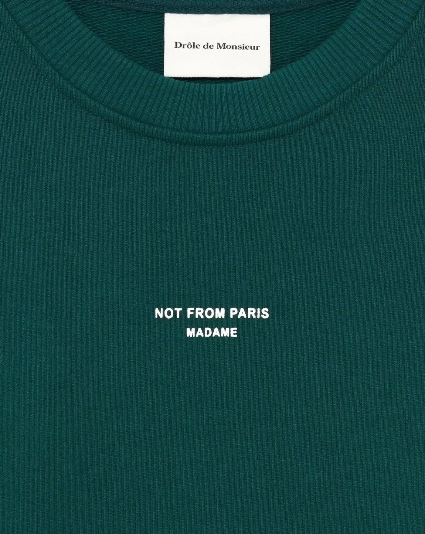 Sudadera Drole de Monsieur Le Sweatshirt Slogan Classique SW148 CO127 DGN DROLE DE MONSIEUR