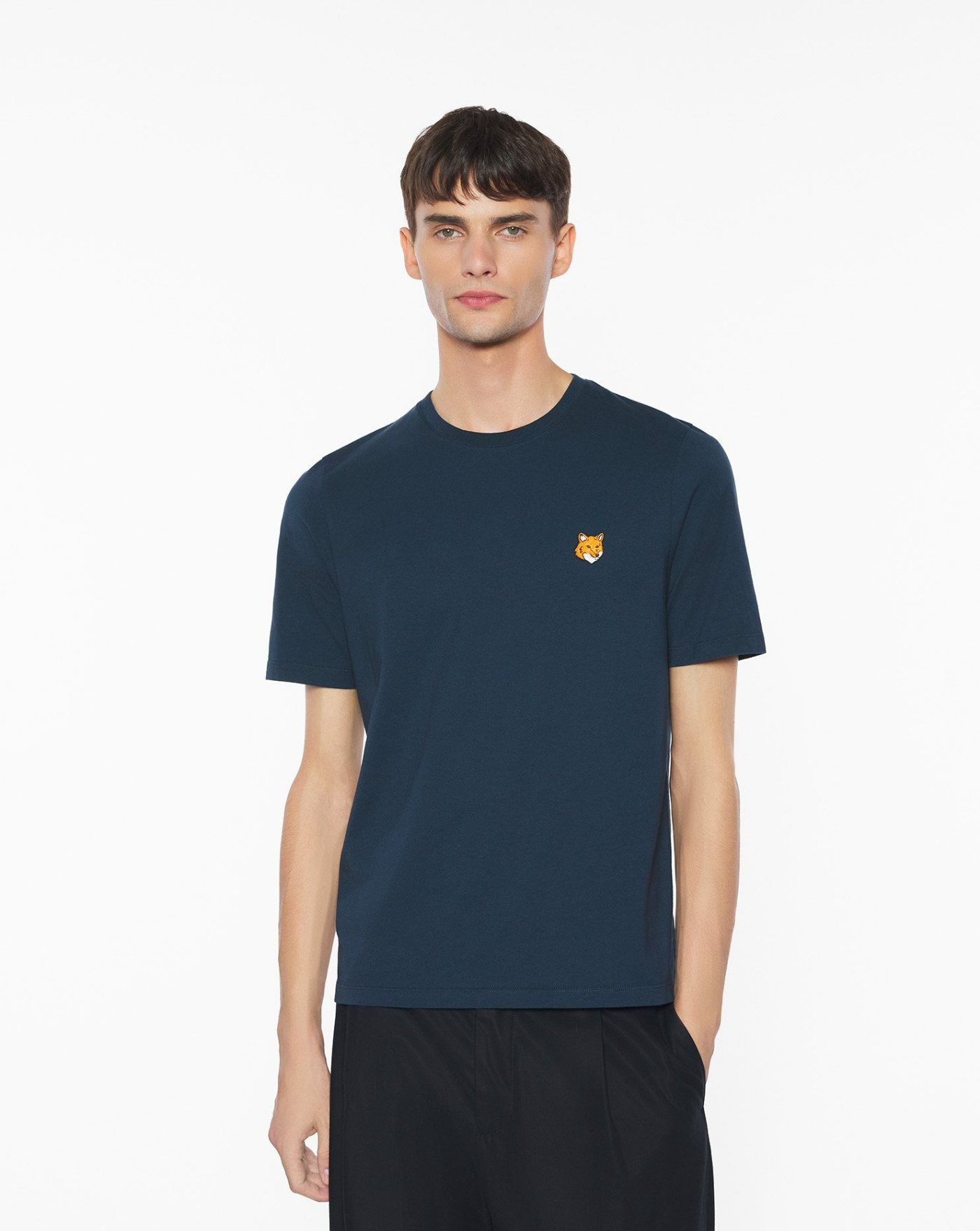 Camiseta Maison Kitsune Fox Head PM00107KJ7026 0413 MAISON KITSUNE