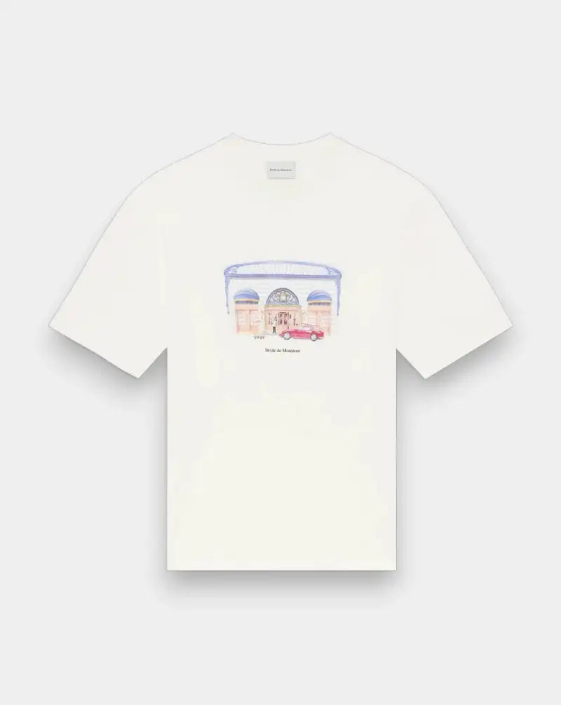 Camiseta Drole de Monsieur Le T-shirt Drole Palace TS285 CO002 OW DROLE DE MONSIEUR