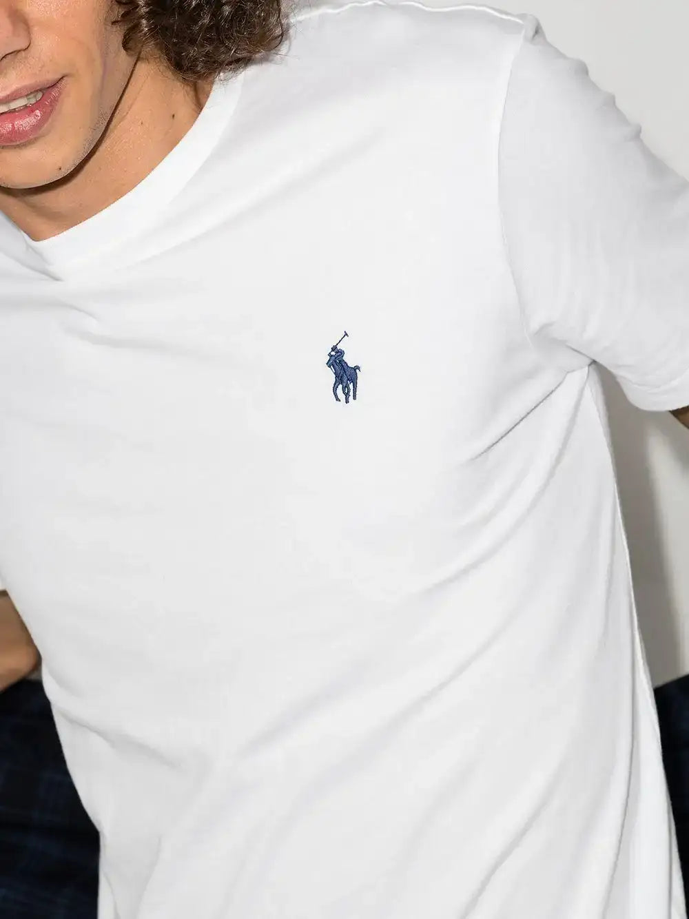 Camiseta Polo Ralph Lauren Basic 710680785003 WHITE POLO RALPH LAUREN