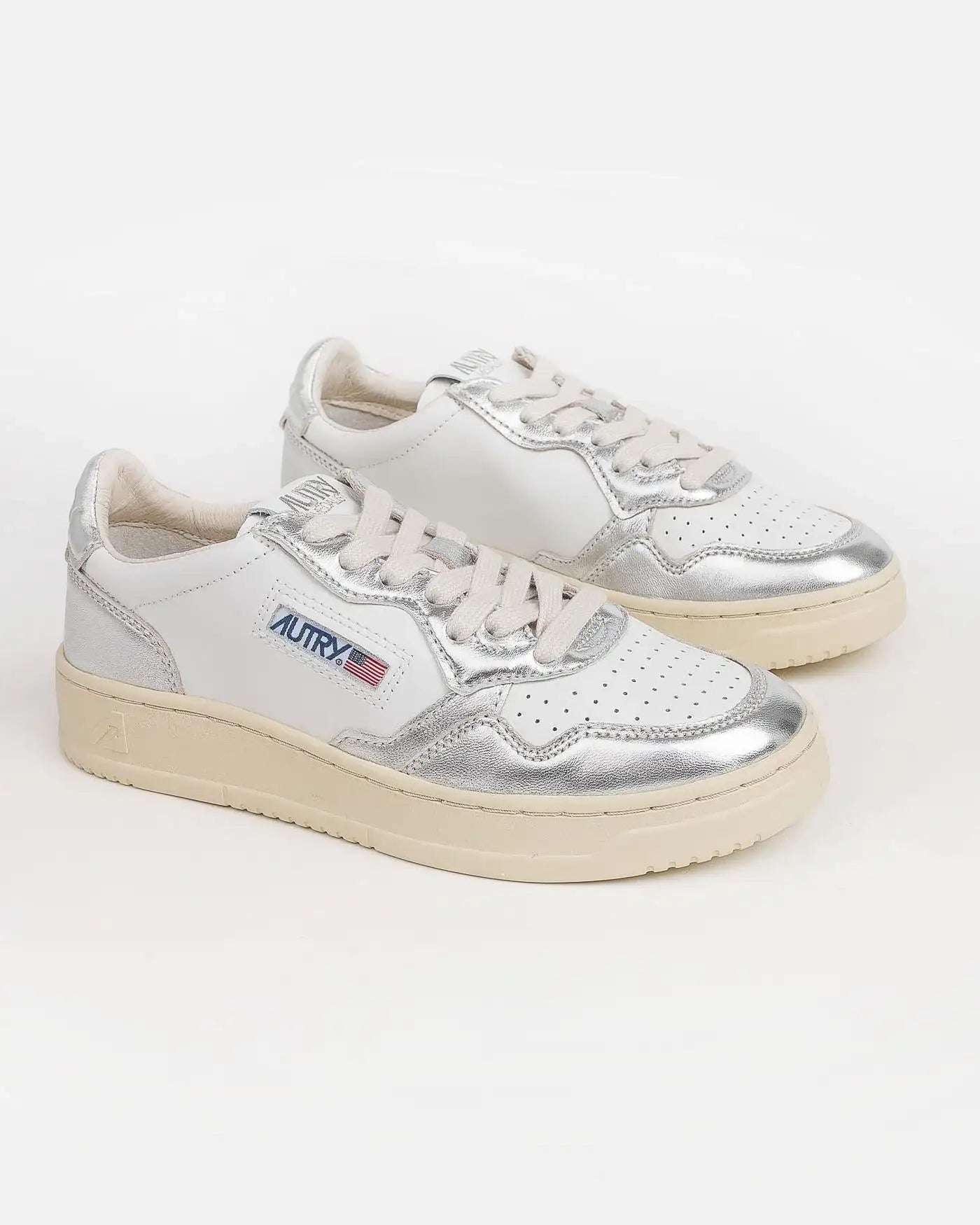 Zapatillas Autry Aulw WB18 AULW WB18 WHITE/SILVER AUTRY