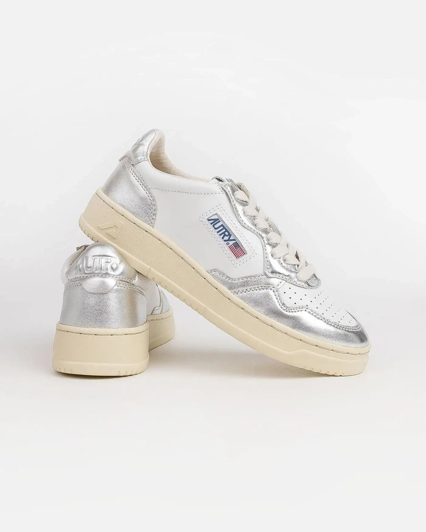 Zapatillas Autry Aulw WB18 AULW WB18 WHITE/SILVER AUTRY