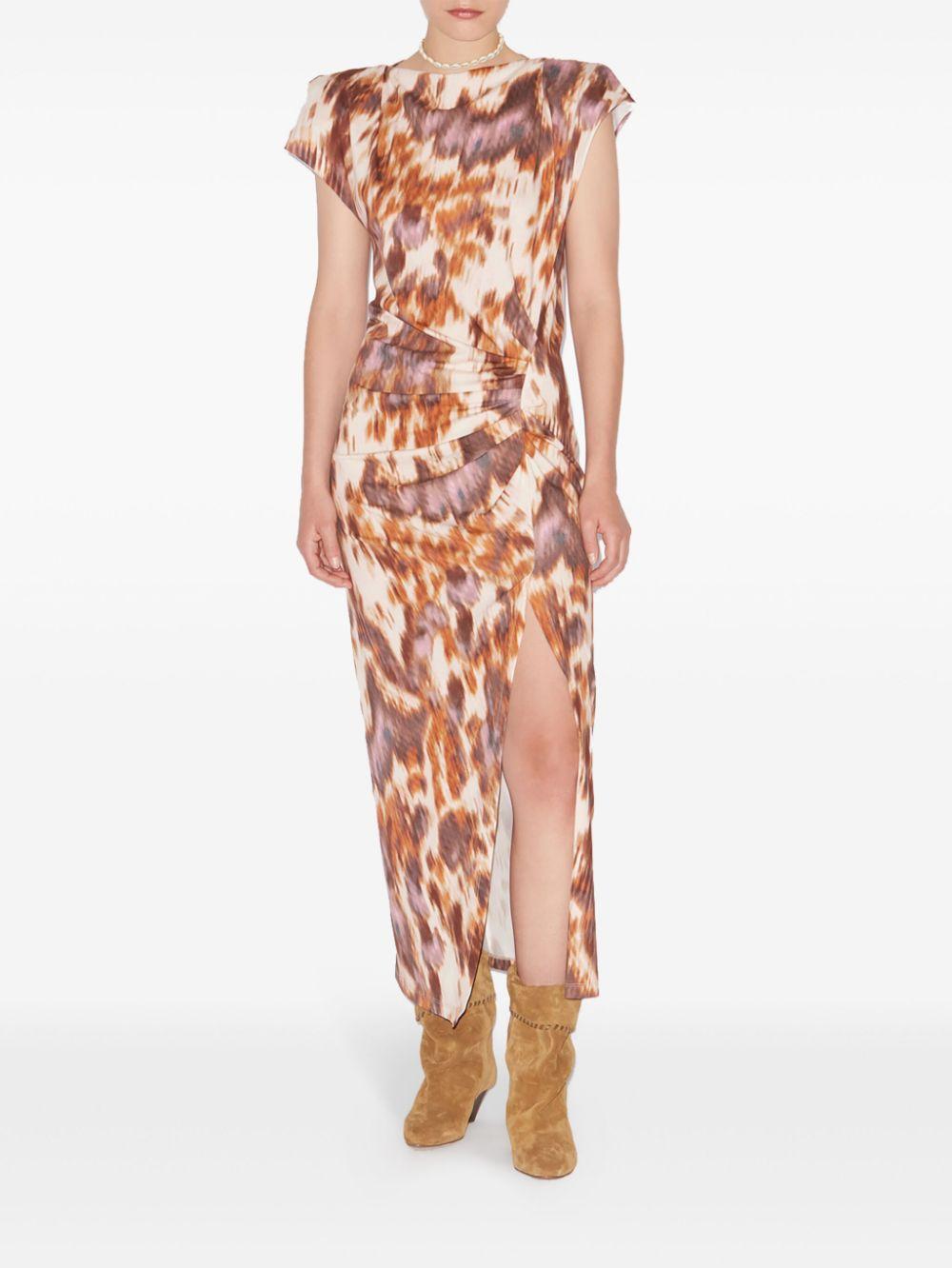 Vestido Isabel Marant Nadela RO0307FAC1N09E ECOE ISABEL MARANT