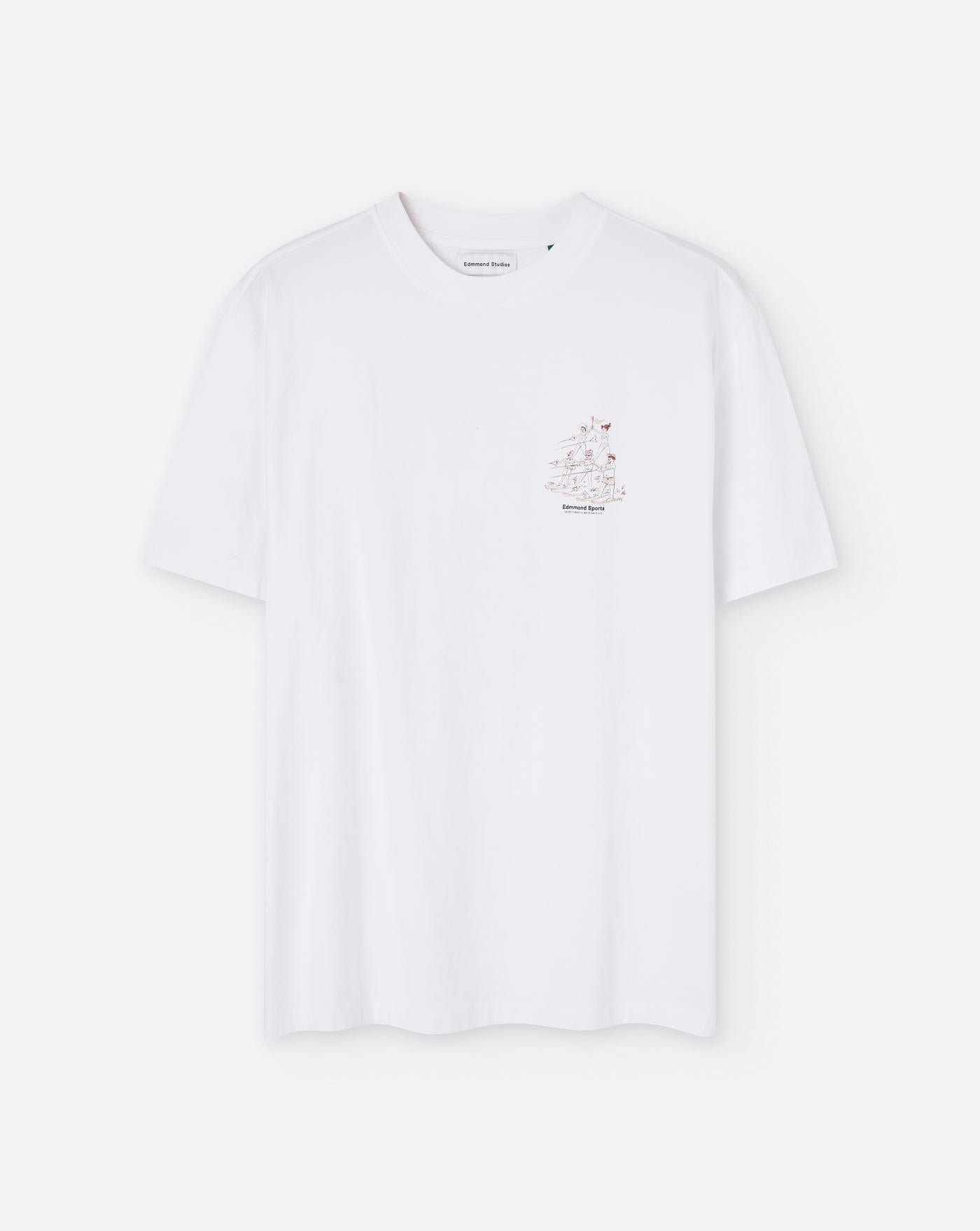 Camiseta Edmmond Acrobatics Water Skiing 1253022000 PLAIN WHITE EDMMOND