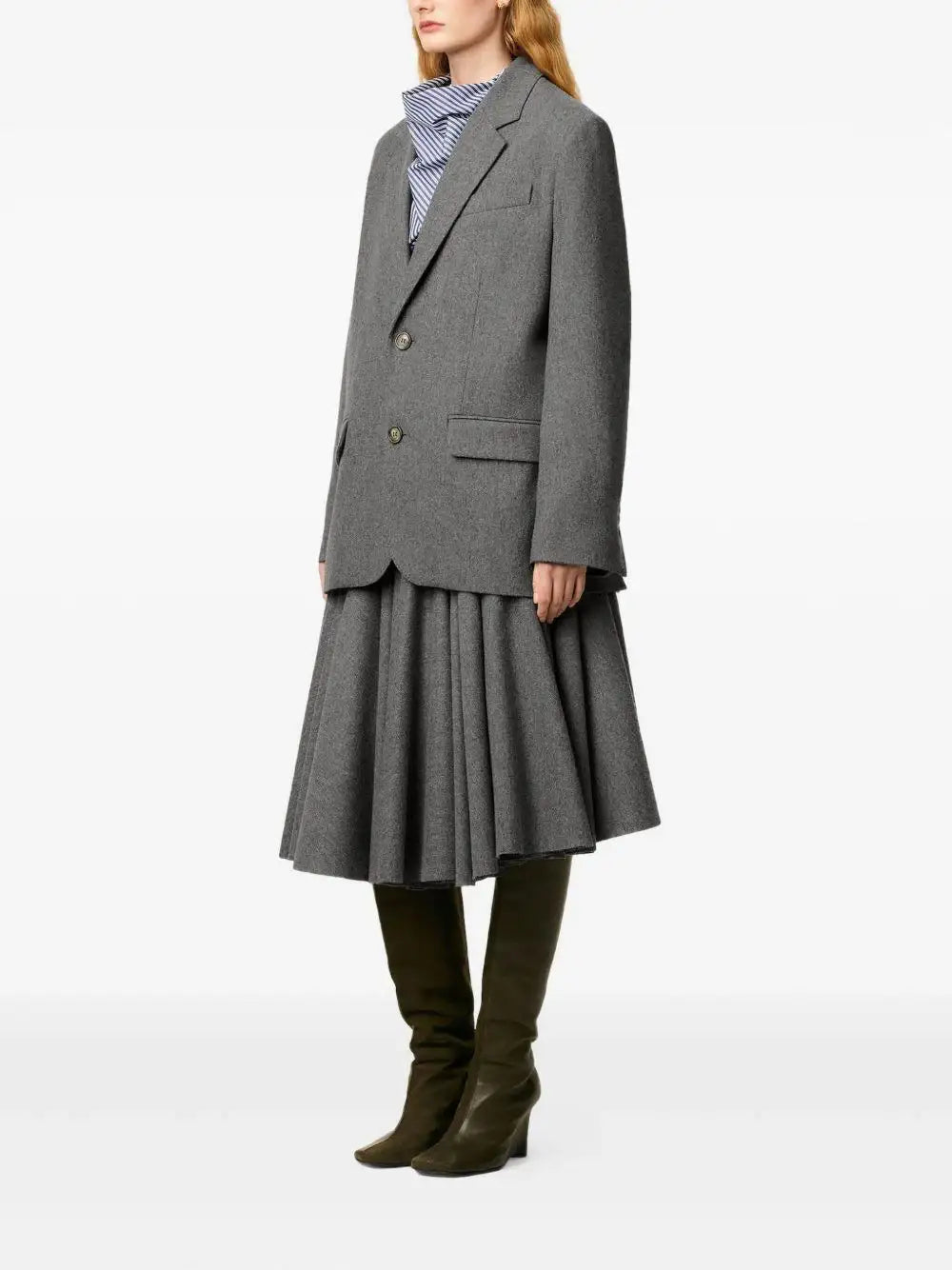 Americana Ami Paris Veste Ample FBV001WV0058 050 AMI PARIS