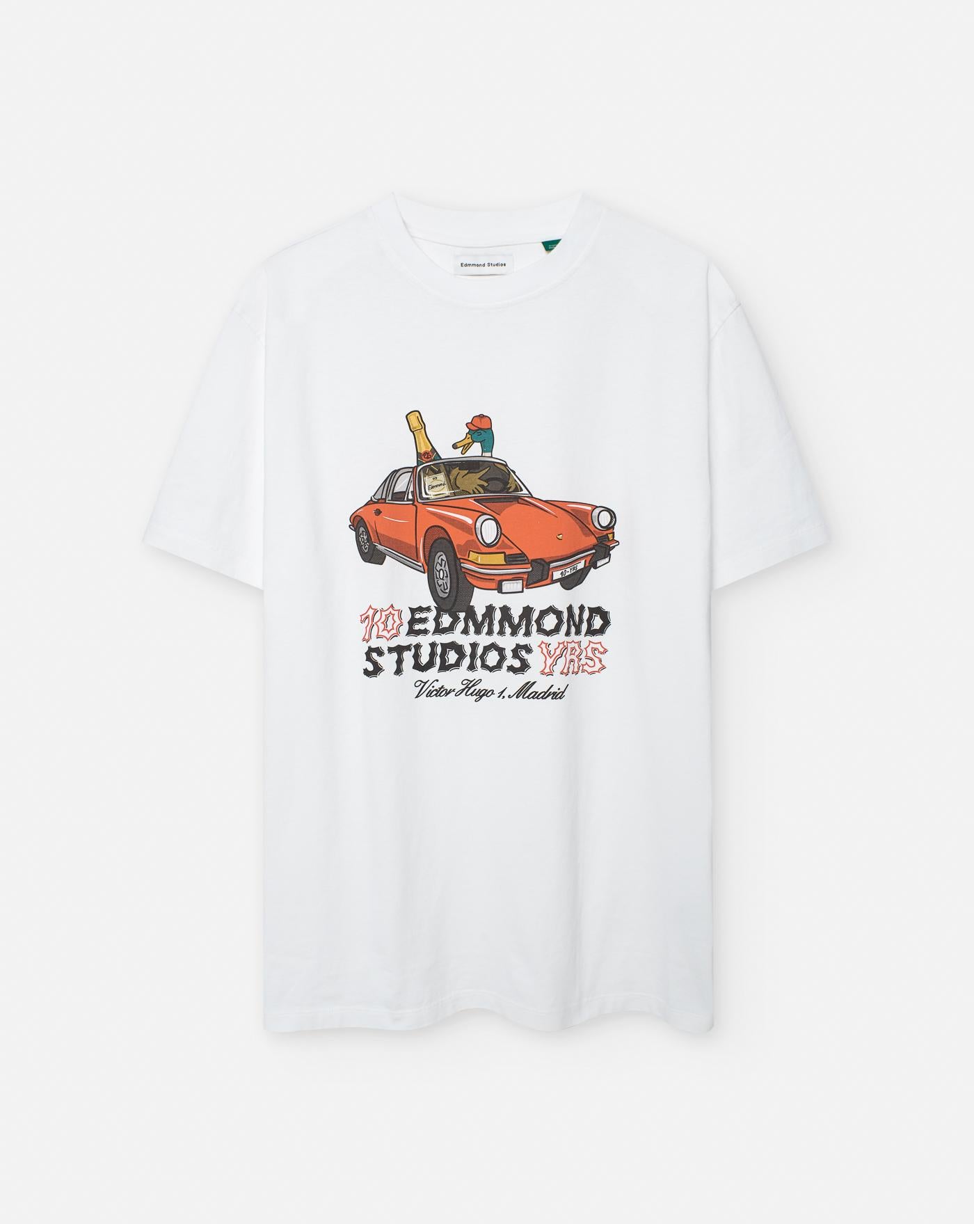Camiseta Edmmond Years 3243041000 PLAIN WHITE EDMMOND