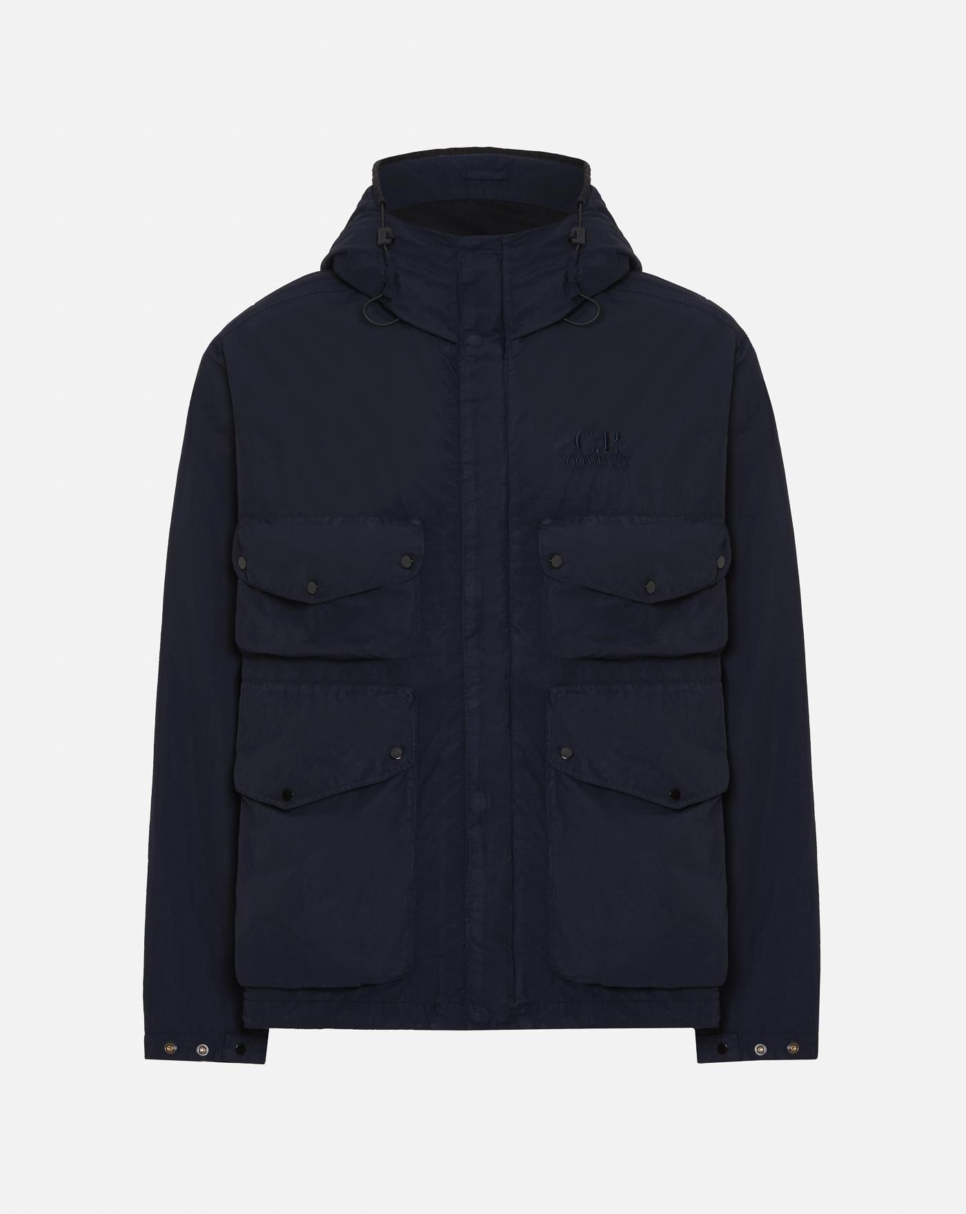 Chaqueta C.P. Company Flatt Nylon Goggle Jacket 18CMOW050A005991G 888 C.P. COMPANY