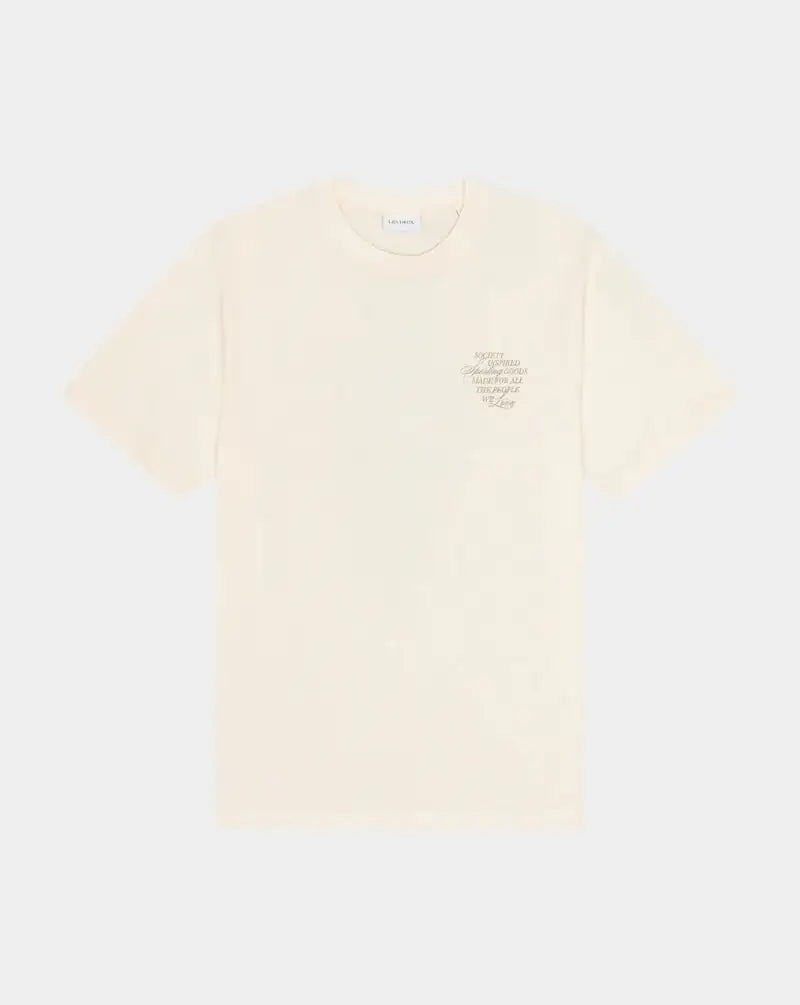 Camiseta Les Deux Ben Faience T-shirt 1001576 211EGGNOG WHITE LES DEUX