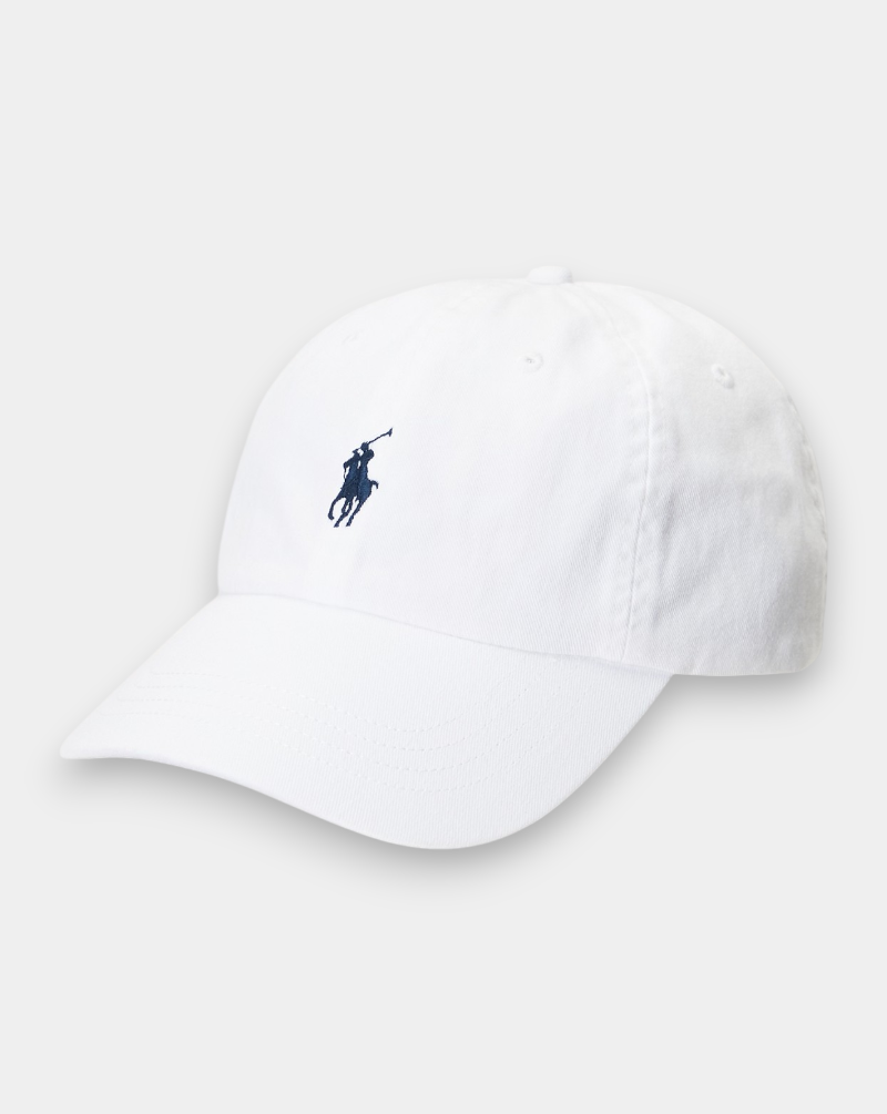 Gorra Polo Ralph Lauren Basic 710548524011 WHITE/ NEWPORT NAVY POLO RALPH LAUREN