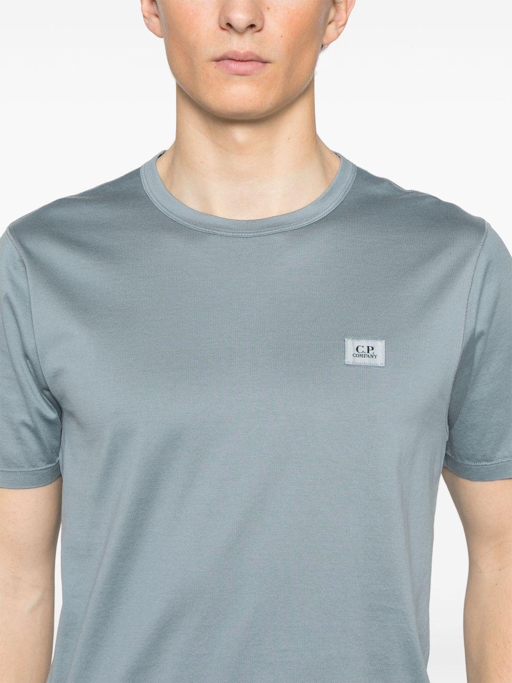 Camiseta C.P. Company Mercerized Jersey Logo Patch 18CMTS087A006374G 872 C.P. COMPANY