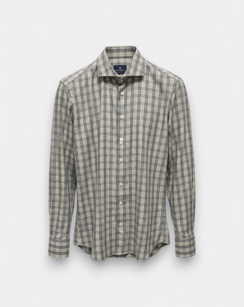 Camisa Bastoncino Cuadros B4400 GREY BASTONCINO