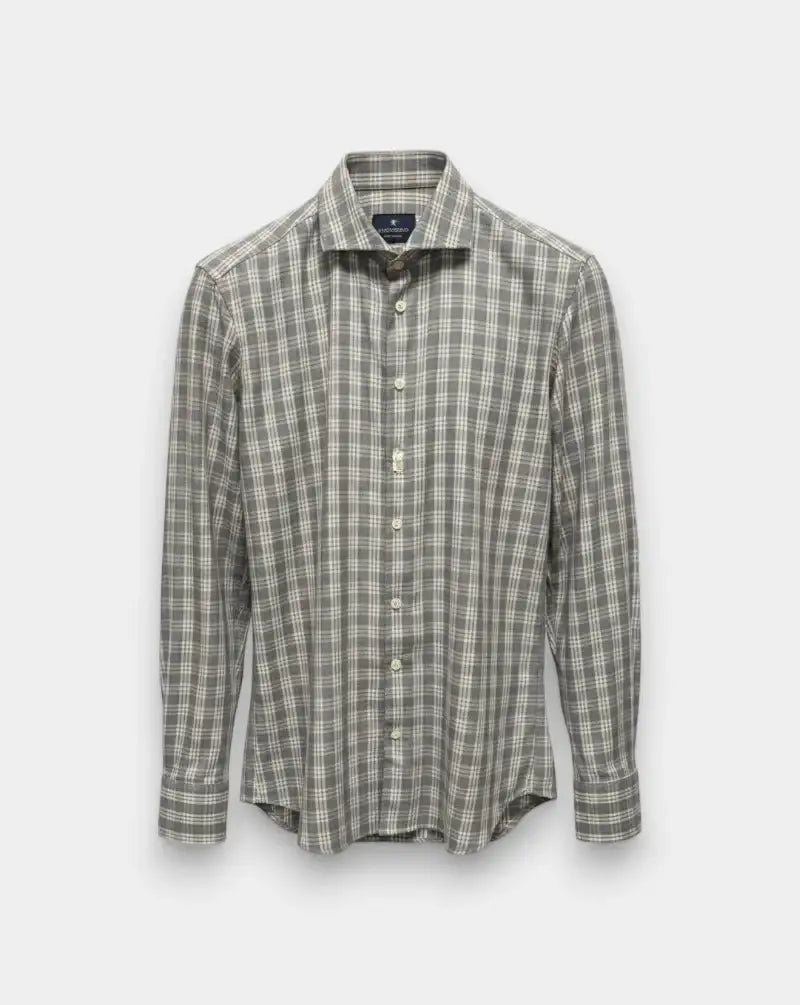 Camisa Bastoncino Cuadros B4400 GREY BASTONCINO