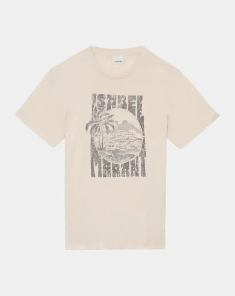 Camiseta Isabel Marant Honore TS0052HB C3N09H 23EC ISABEL MARANT