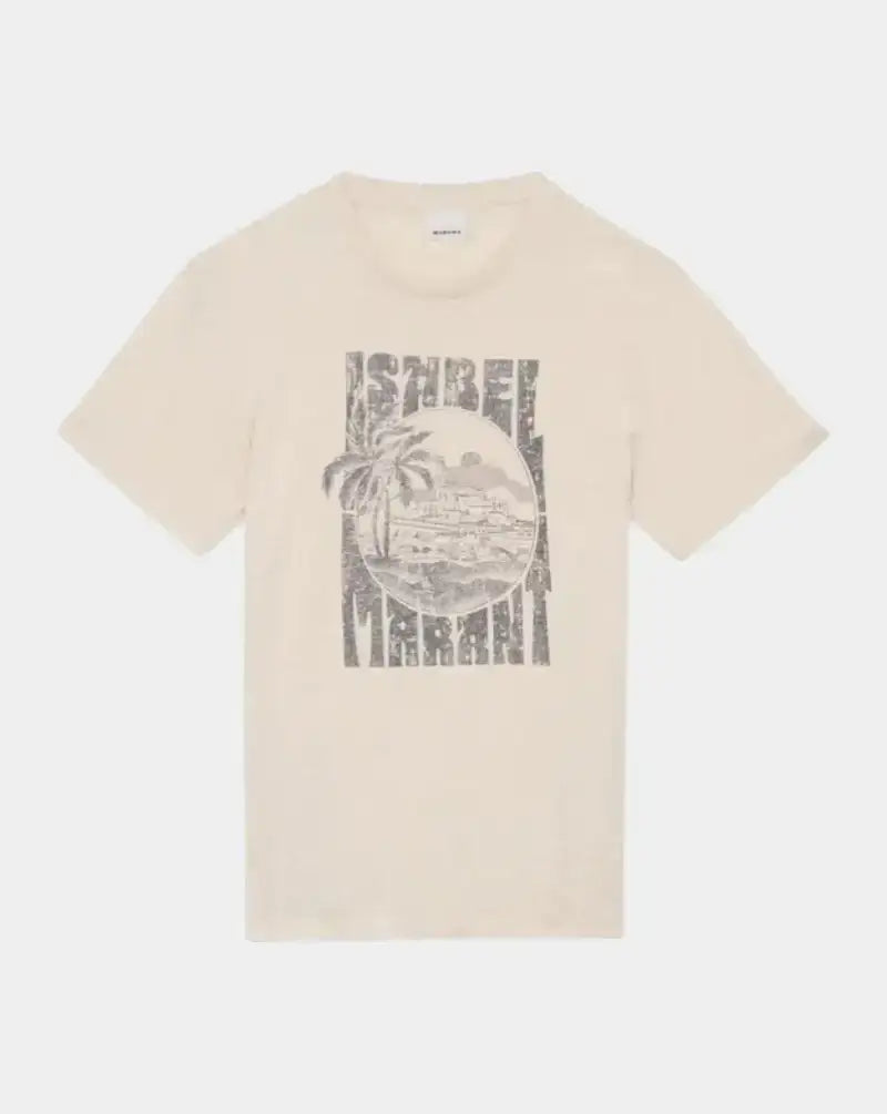 Camiseta Isabel Marant Honore TS0052HB C3N09H 23EC ISABEL MARANT