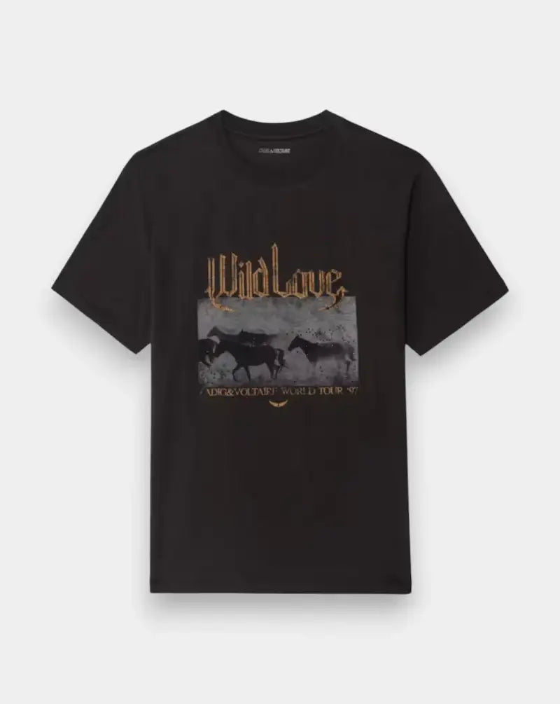 Camiseta Zadig & Voltaire Edwin Hc Concert Wild Strass JWTS02816 213 ZADIG & VOLTAIRE