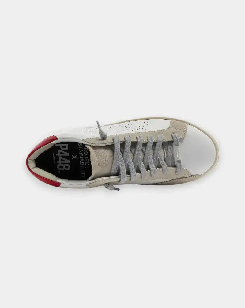 Zapatillas P448 John Whi/Rosso CORJOHN1 WHI ROSSO P448
