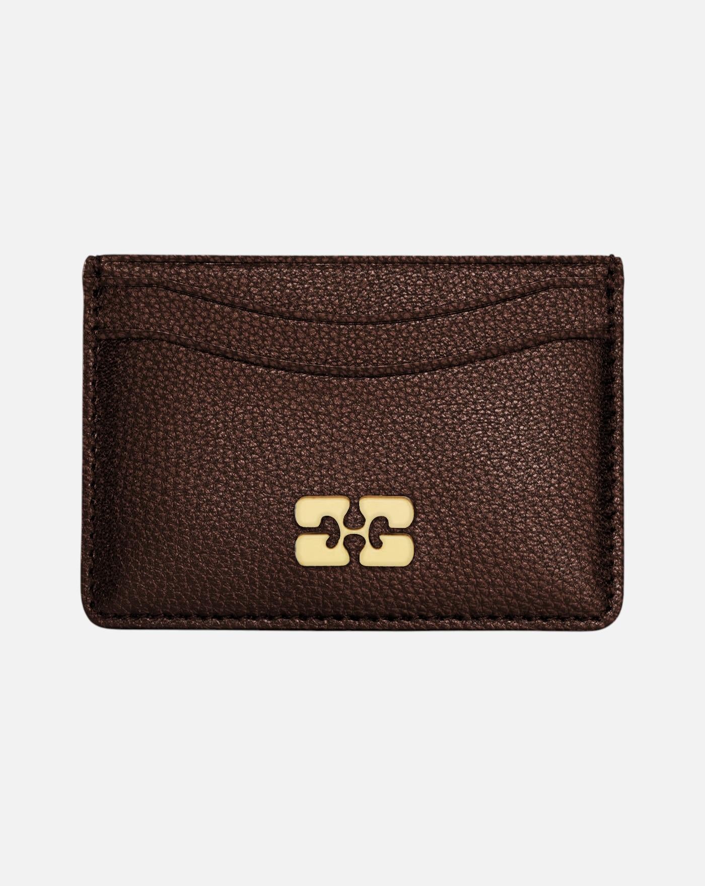 Cartera Ganni Card Holder Grained A7276 979 GANNI
