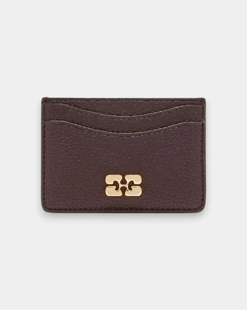 Tarjetero Ganni Card Holder Grained A7276 979 GANNI