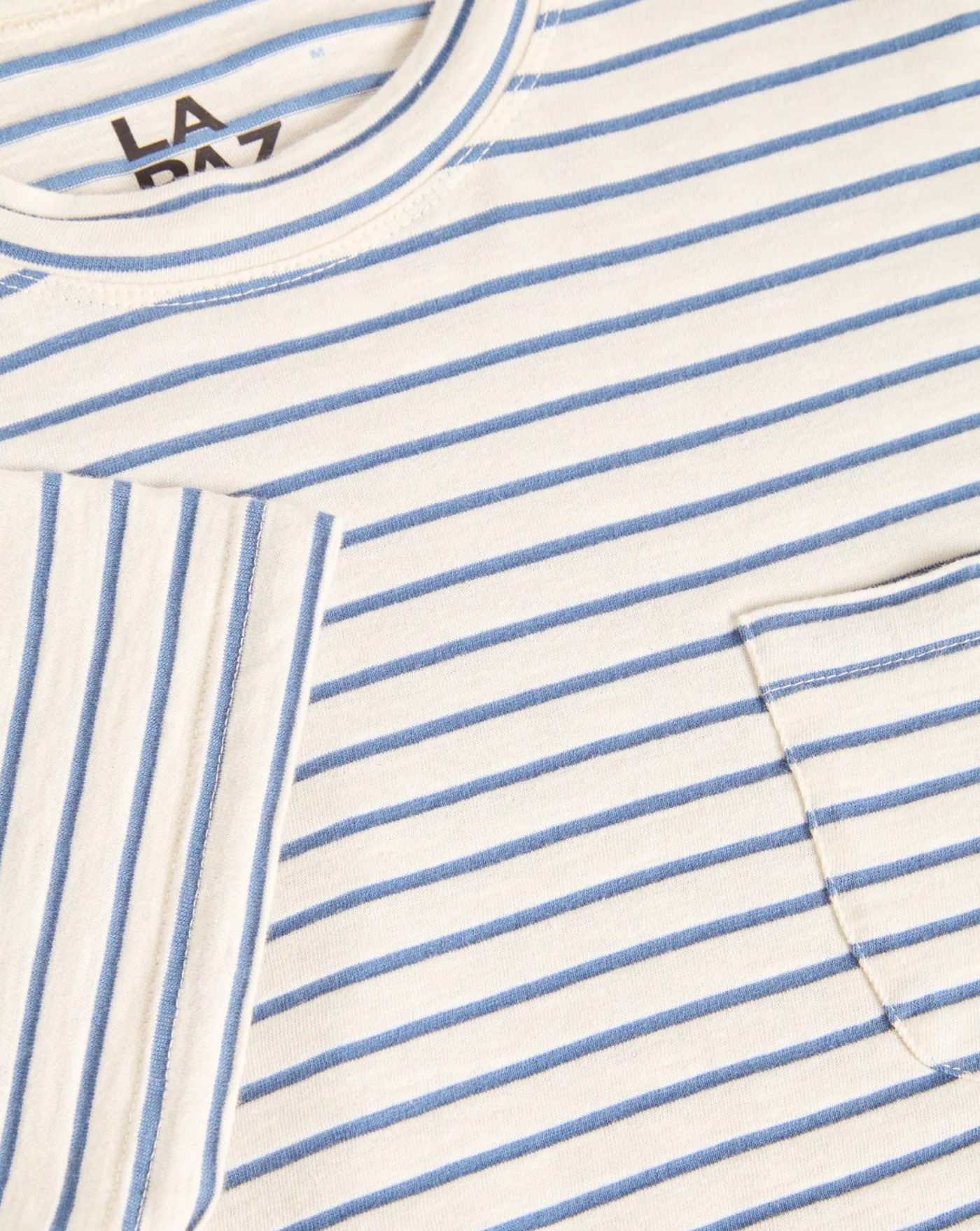 Camiseta La Paz Guerreiro Pocket SS260080520 INDIGO STRIPES LA PAZ