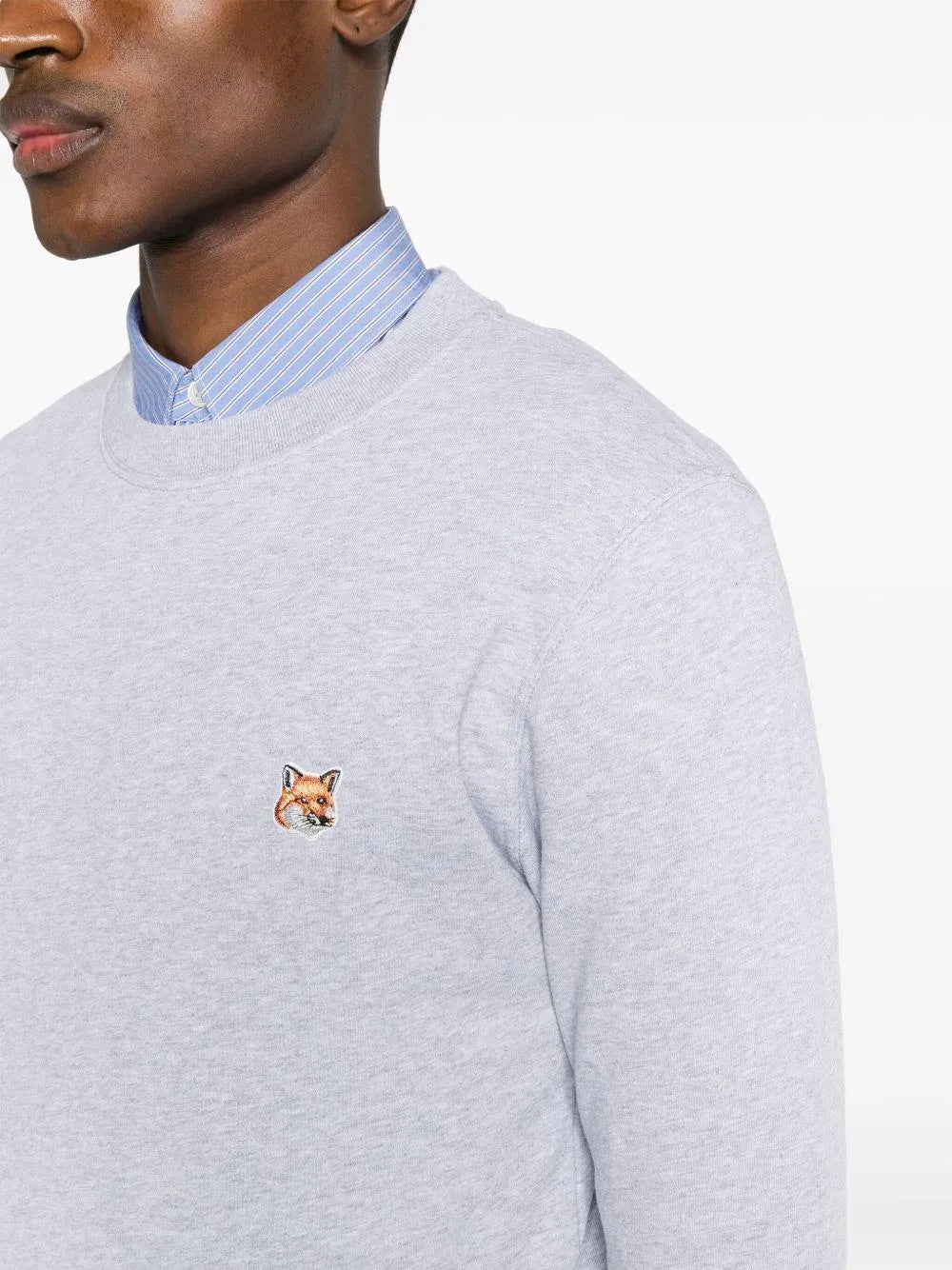 Sudadera Maison Kitsune Fox Head Patch Classic LM00301KM0001 H120 MAISON KITSUNE