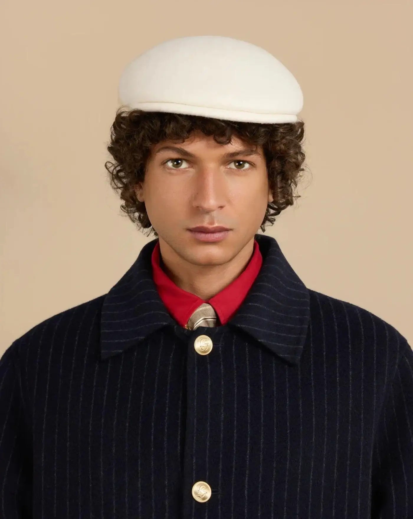 Chaqueta Drole de Monsieur Le Manteau Pinstripes CT143 WO041 DNY DROLE DE MONSIEUR