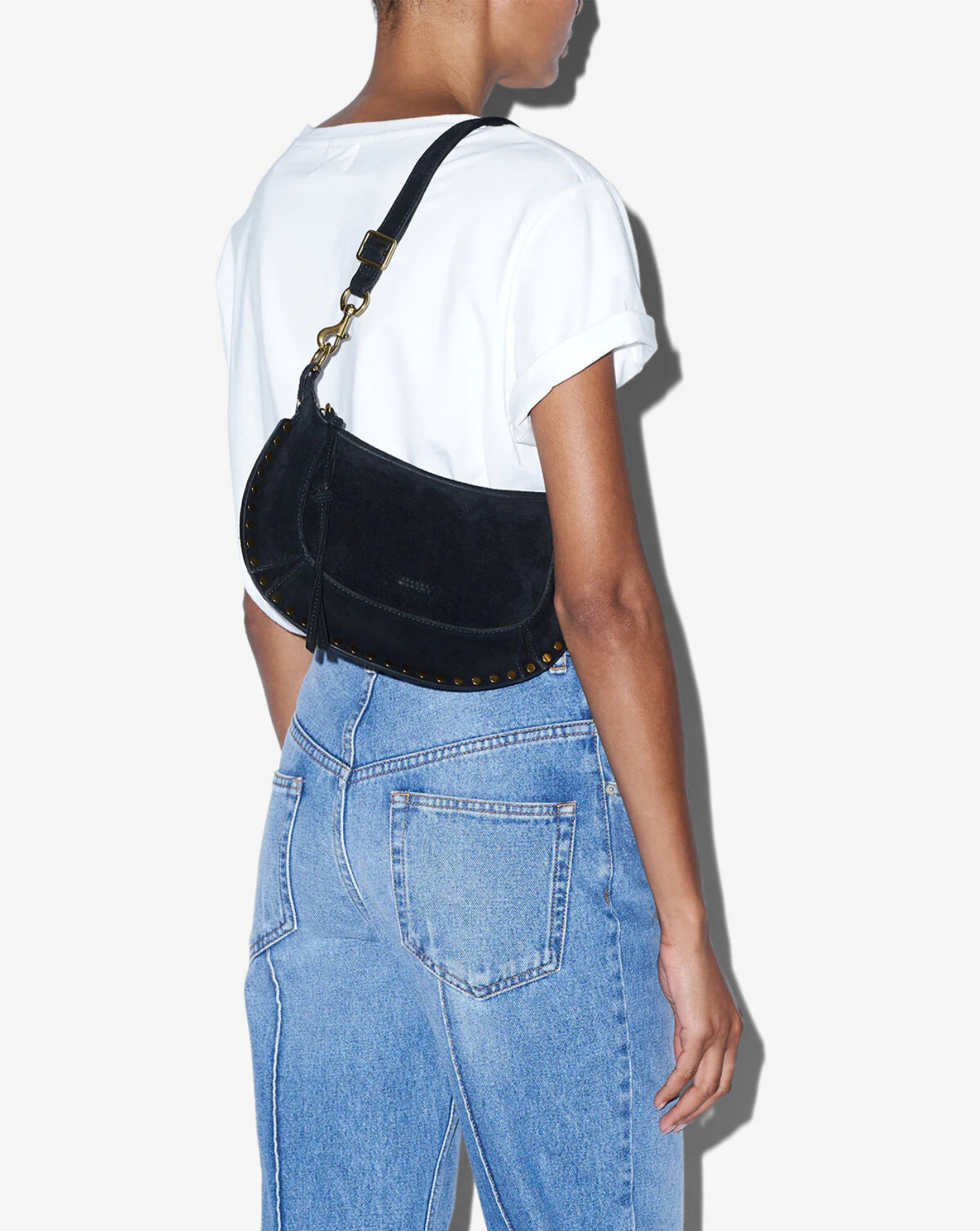 Bolso Isabel Marant Oskan Moon PP0003FA A3C32M 01BK ISABEL MARANT
