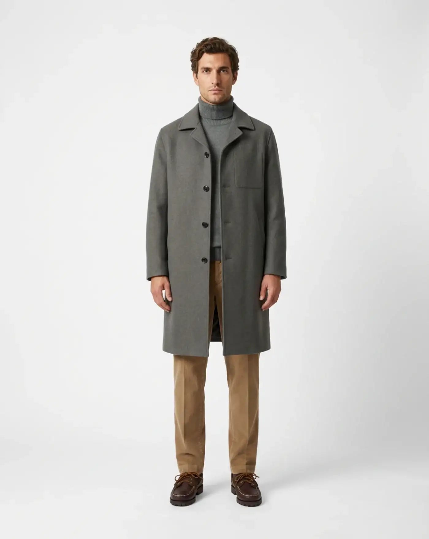 Abrigo Ami Paris Car HCO471WV0022 055 AMI PARIS