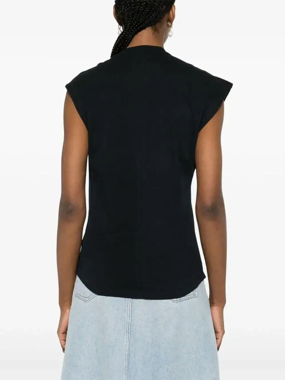 Top Isabel Marant Nayda TS0175FAA1N41I 01BK ISABEL MARANT