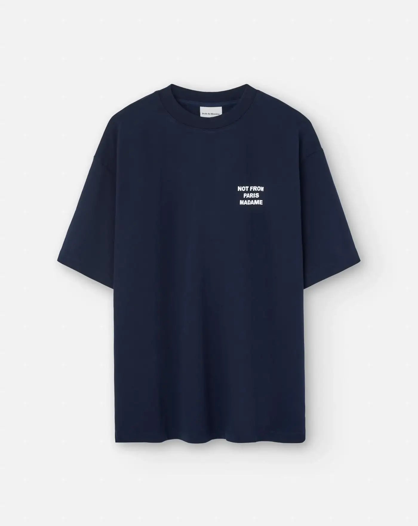 Camiseta Drole de Monsieur Le T-Shirt Slogan TS203 CO002 NY DROLE DE MONSIEUR