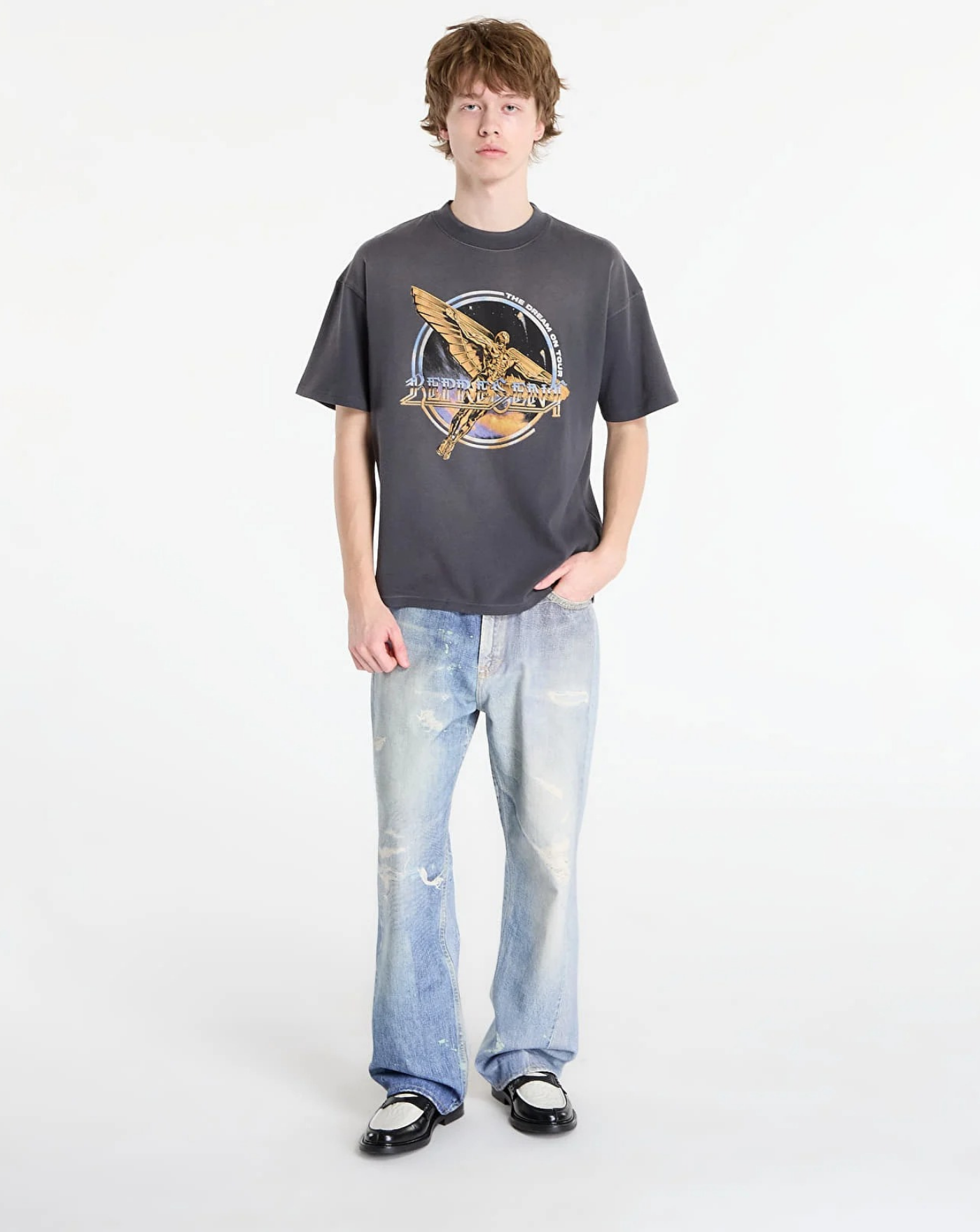 Camiseta Represent Golden Tour MLM100823 46SUN FADE GREY REPRESENT