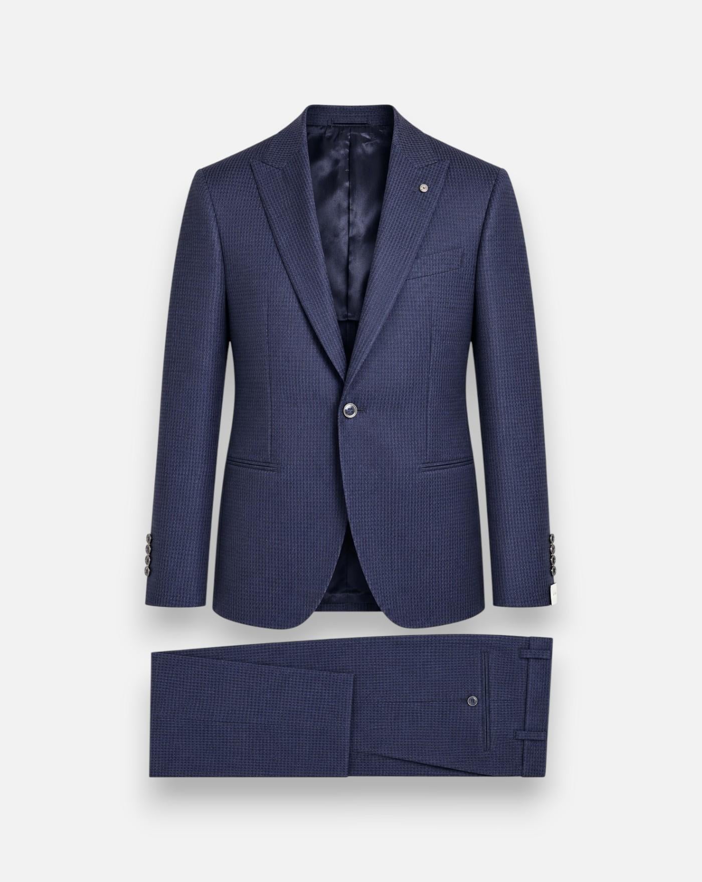 Traje Lubiam Tailoring 33019/1 3438 BLUE LUIGI BIANCHI MANTOVA