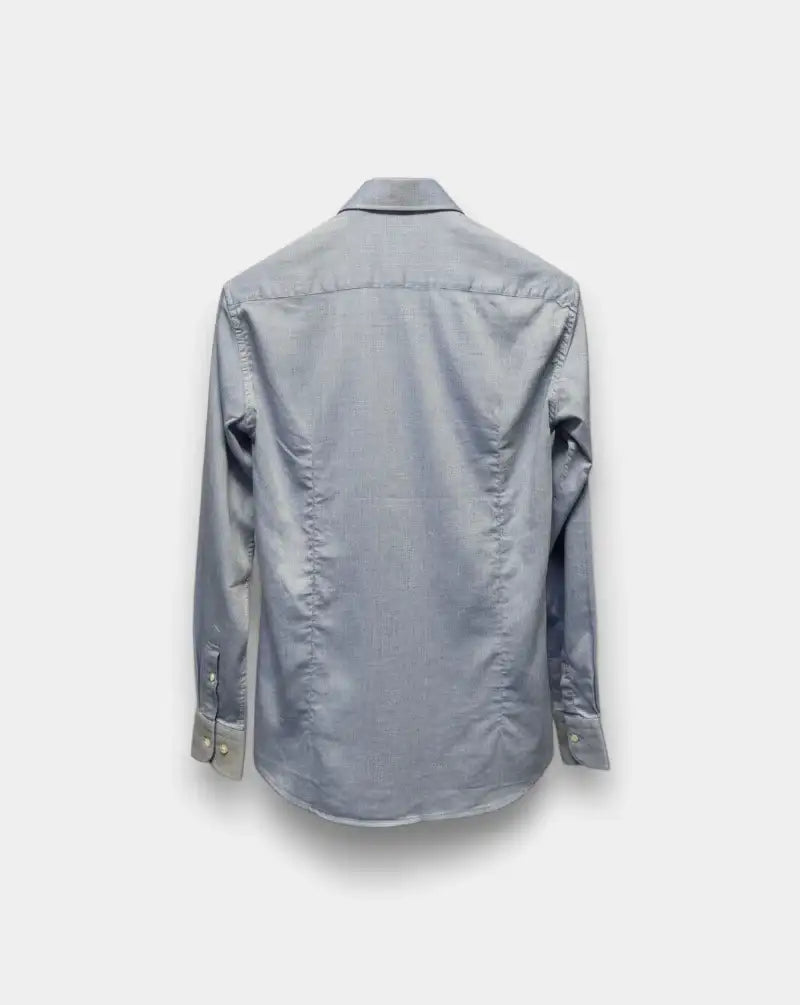 Camisa Bastoncino Microdibujo B4515 BLUE BASTONCINO