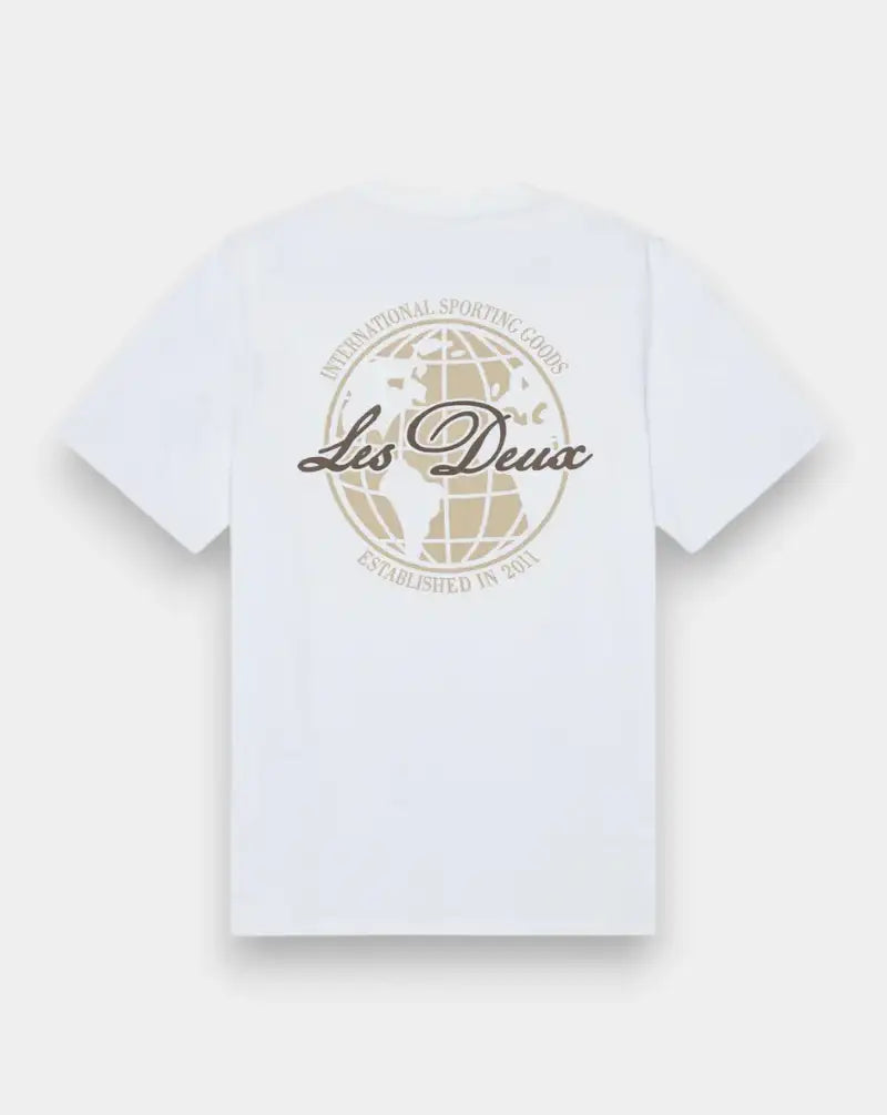 Camiseta Les Deux Ben Globe T-Shirt<BR/><BR/> 1001476 201 LES DEUX