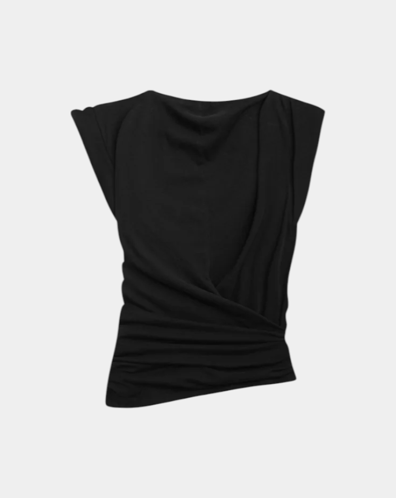 Top Isabel Marant Maisan Tee TS0207FA A1N41I01BK ISABEL MARANT