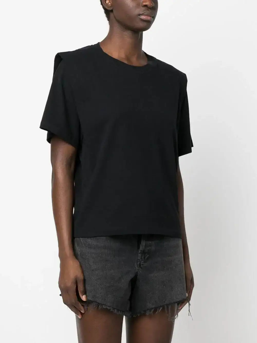 Camiseta Isabel Marant Zelitos TS0041FAA1N41I 01BK ISABEL MARANT