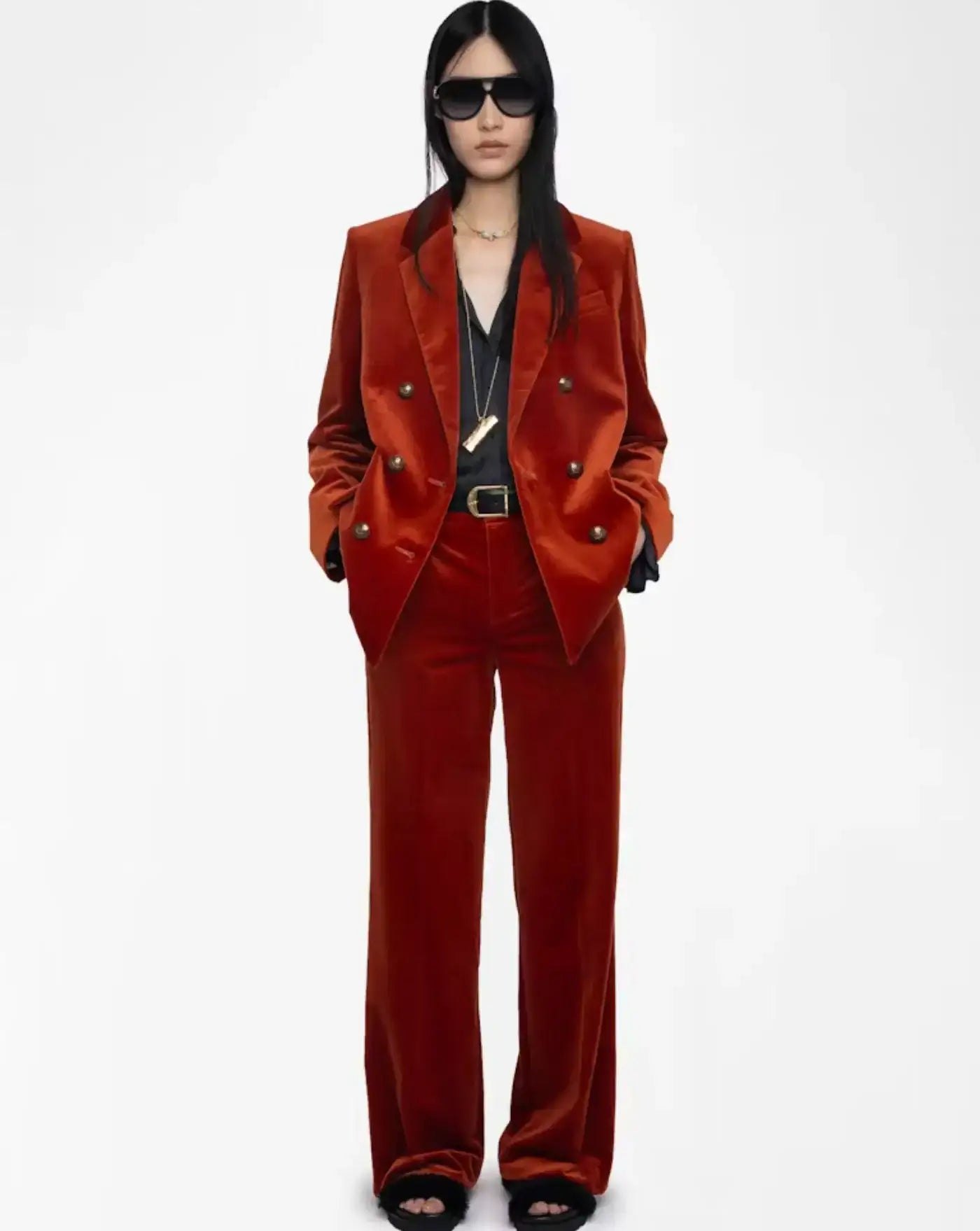 Pantalon Zadig & Voltaire Panol Velours WWPA01868 212 ZADIG & VOLTAIRE