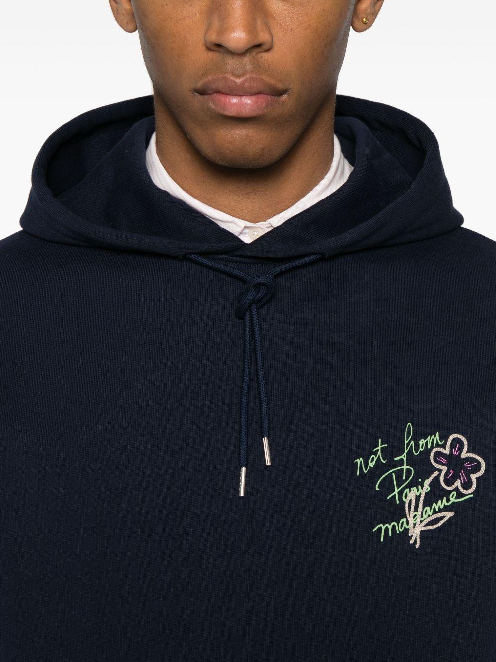 Sudadera Drole de Monsieur Le Hoodie Slogan Esquisse HO150 CO127 NY DROLE DE MONSIEUR